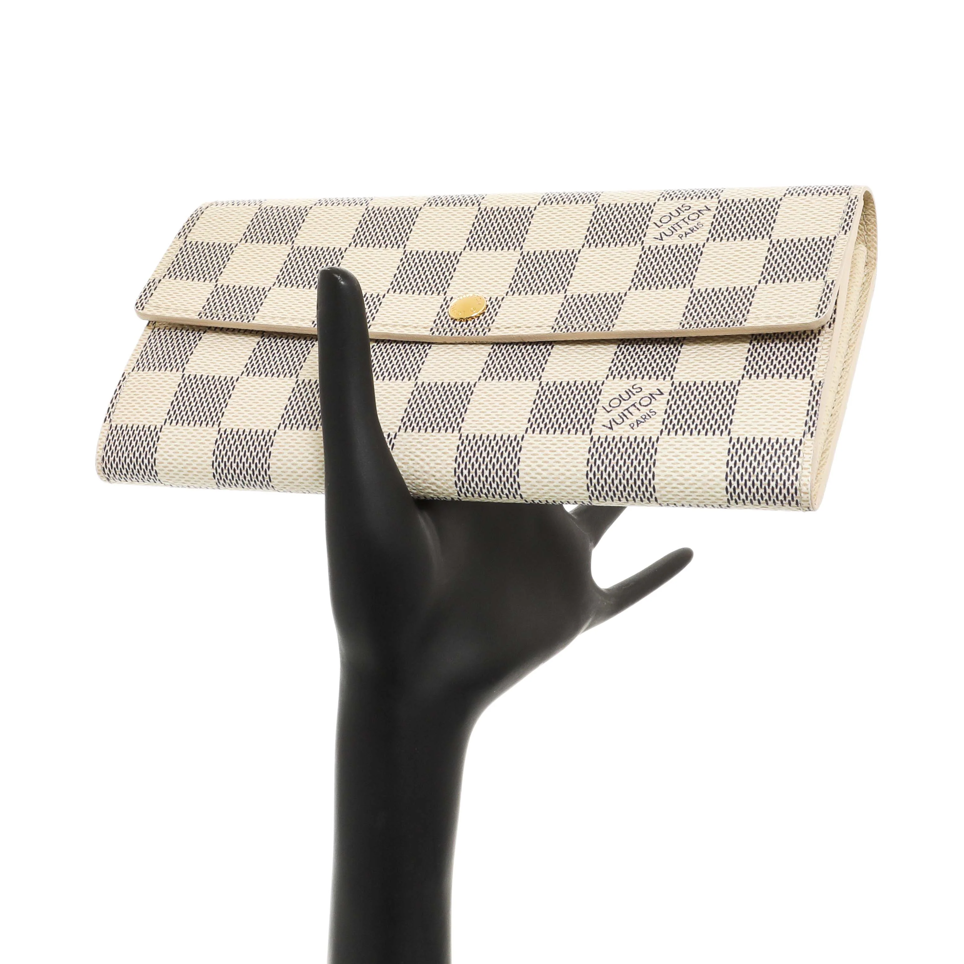 Louis Vuitton Damier Azur Sarah Wallet - Image 11