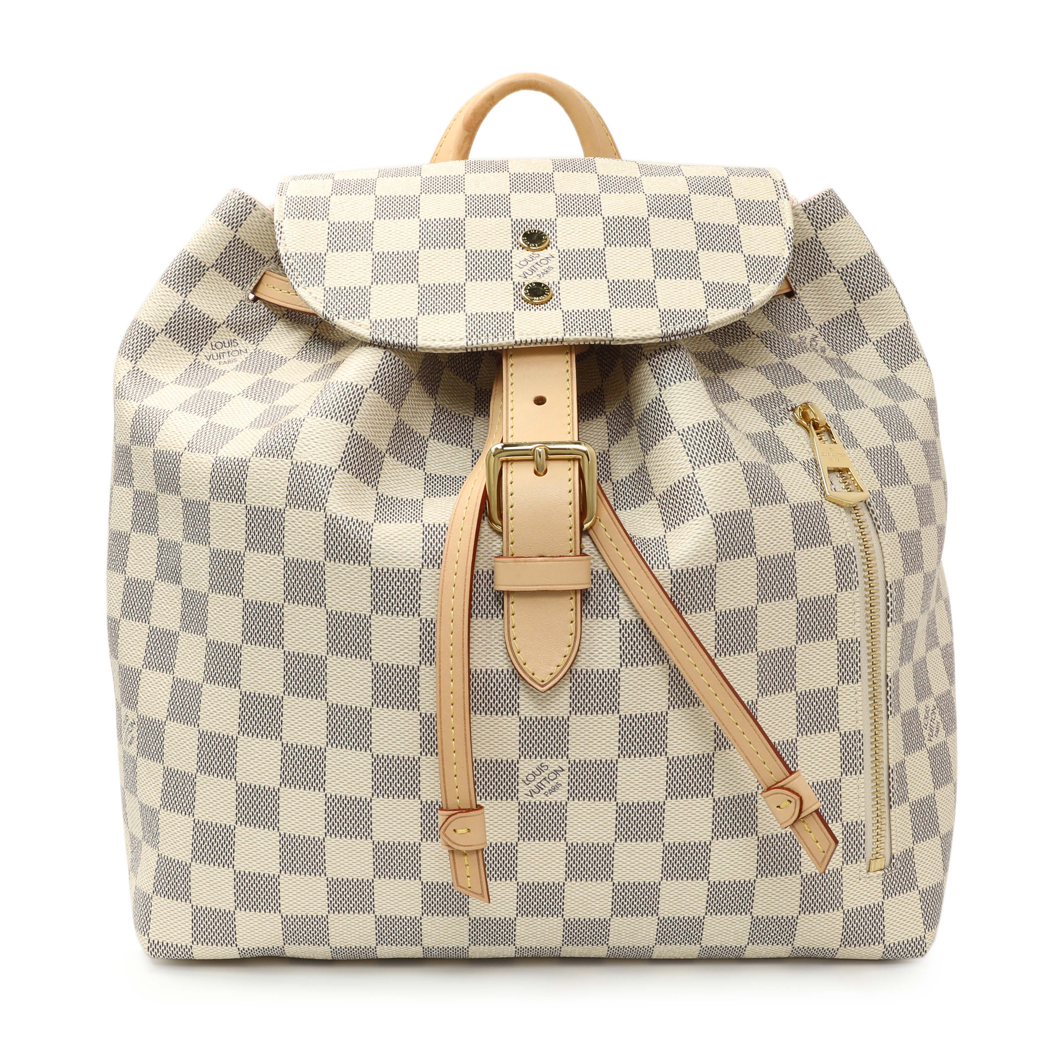 Louis Vuitton Damier Azur Sperone Backpack