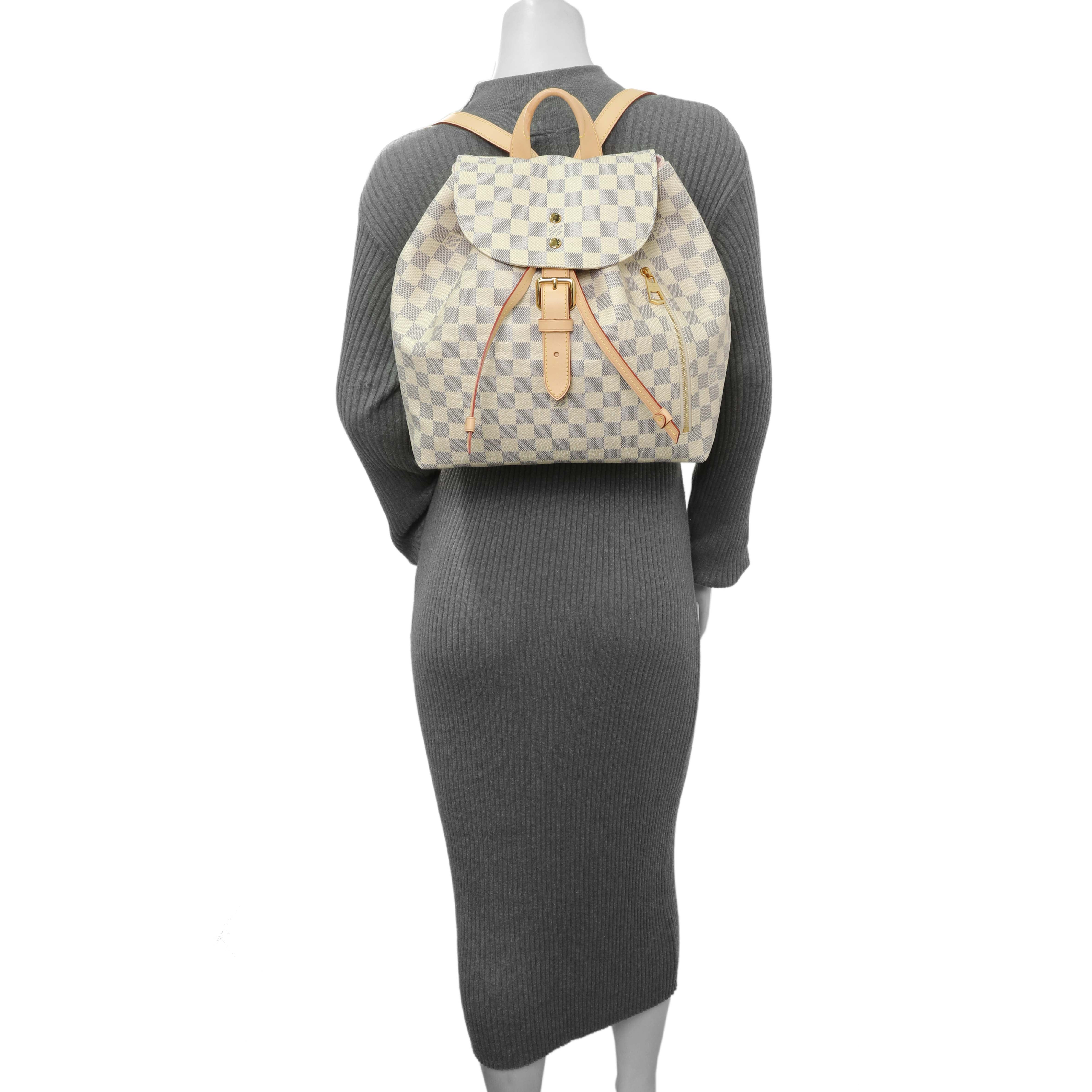 Louis Vuitton Damier Azur Sperone Backpack - Image 10