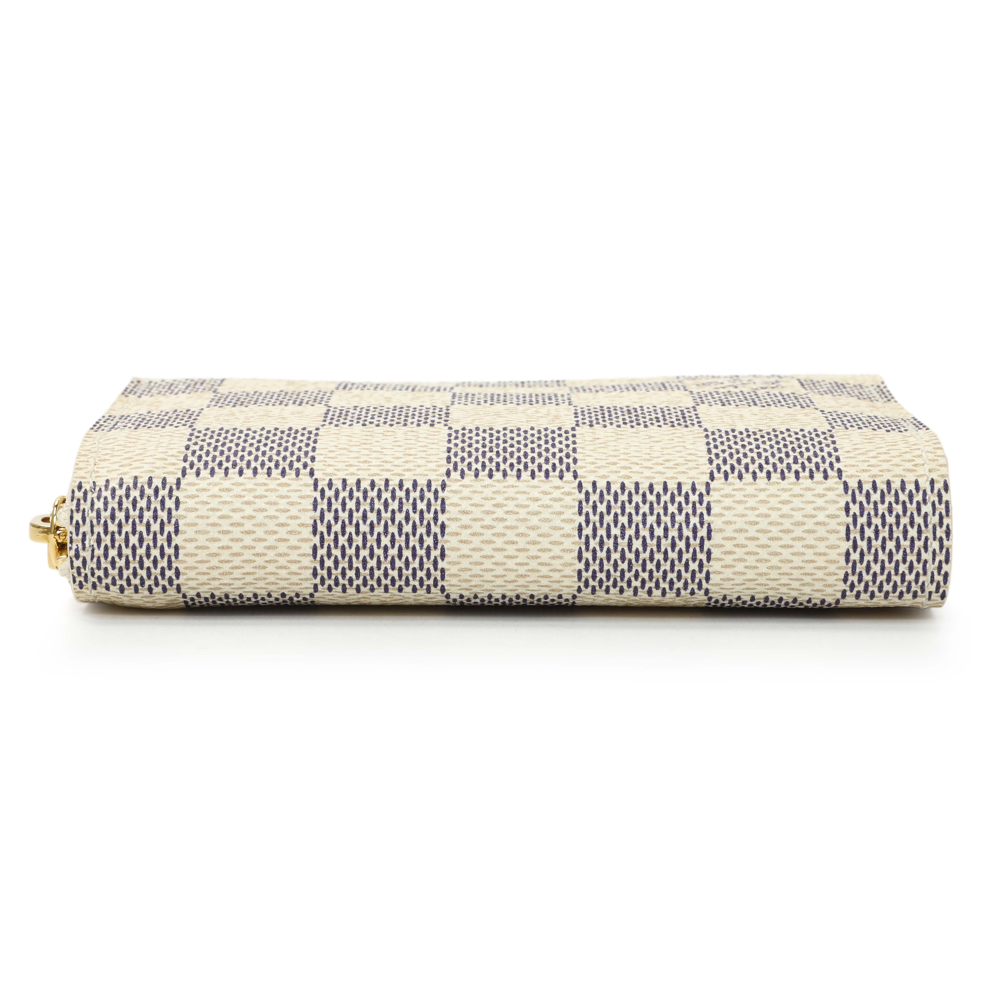 Louis Vuitton Damier Azur Zippy Coin Purse - Image 3