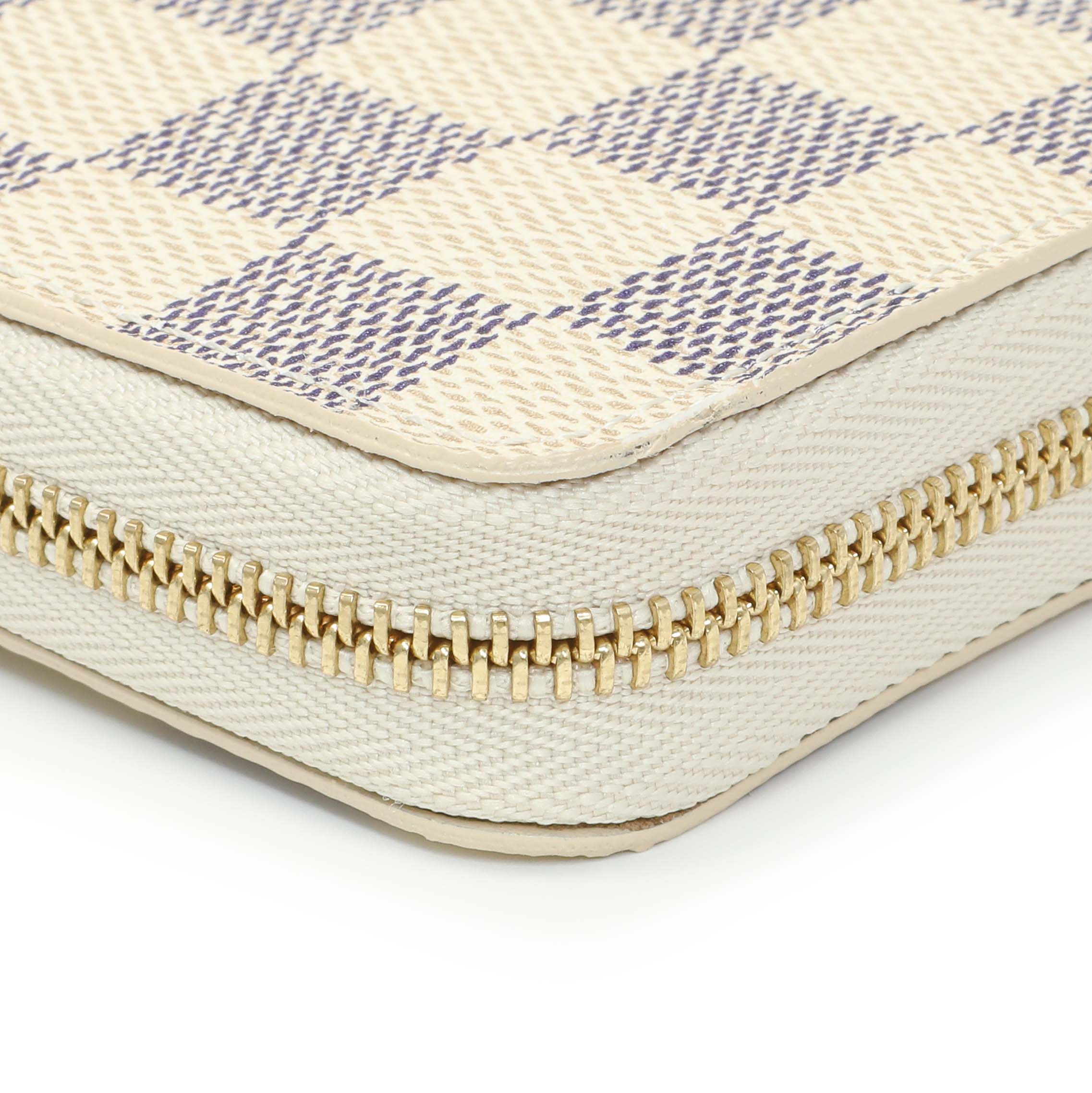 Louis Vuitton Damier Azur Zippy Coin Purse - Image 4