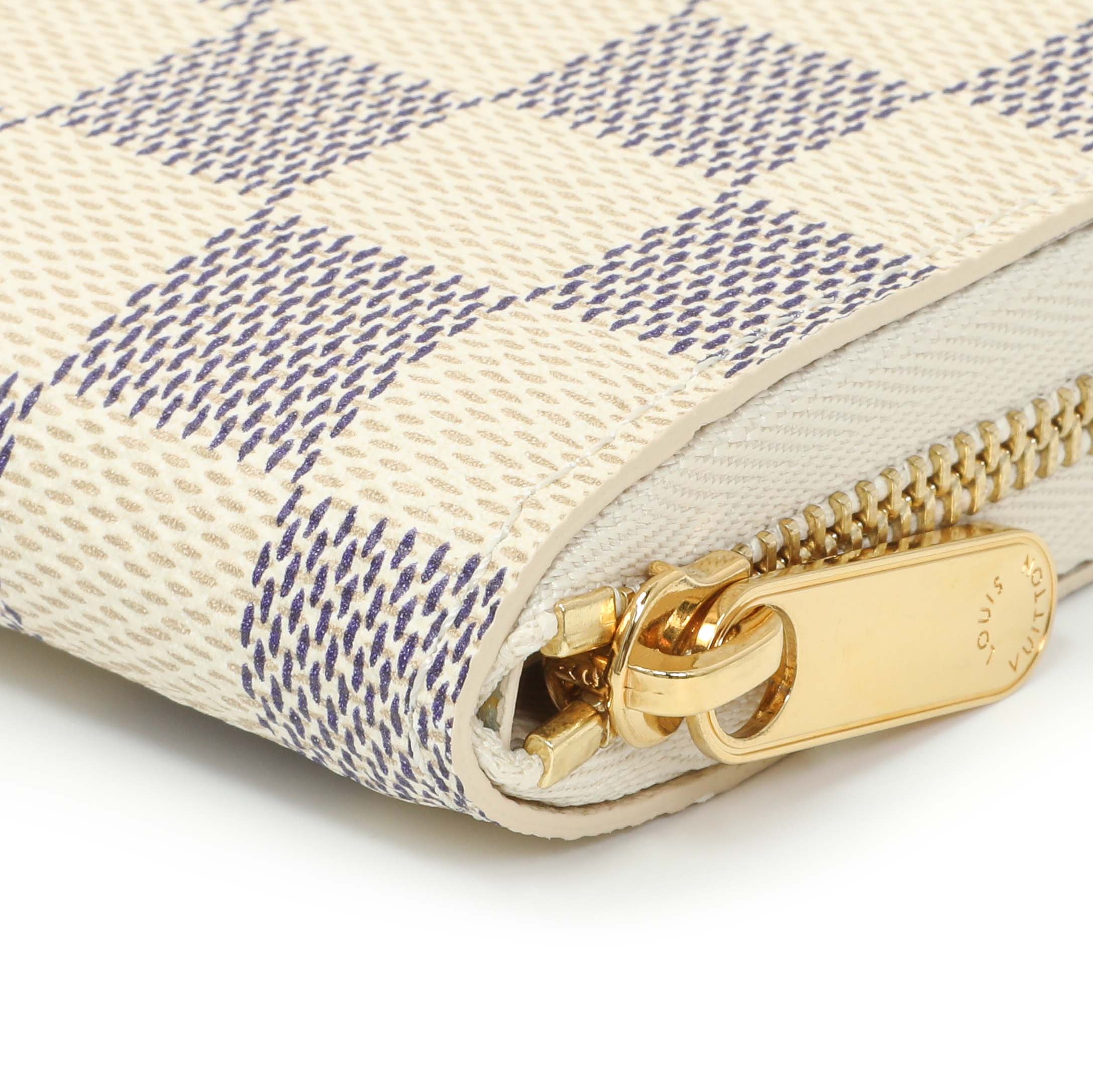 Louis Vuitton Damier Azur Zippy Coin Purse - Image 6