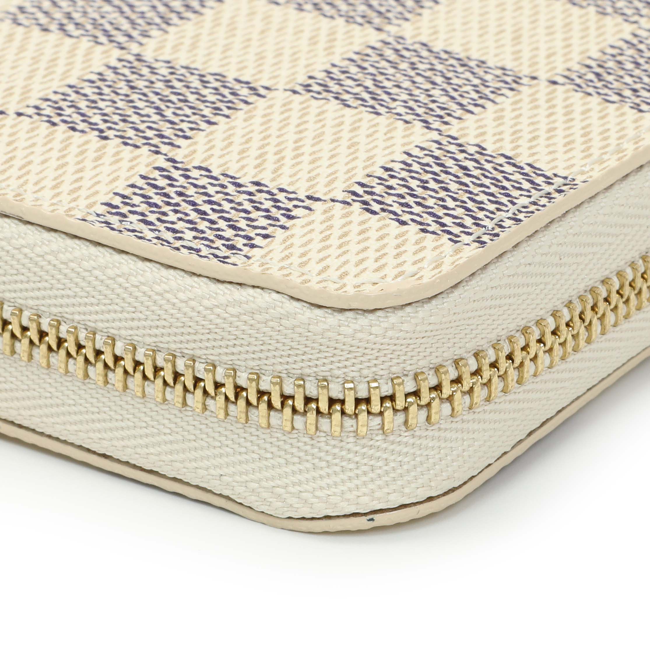 Louis Vuitton Damier Azur Zippy Coin Purse - Image 7
