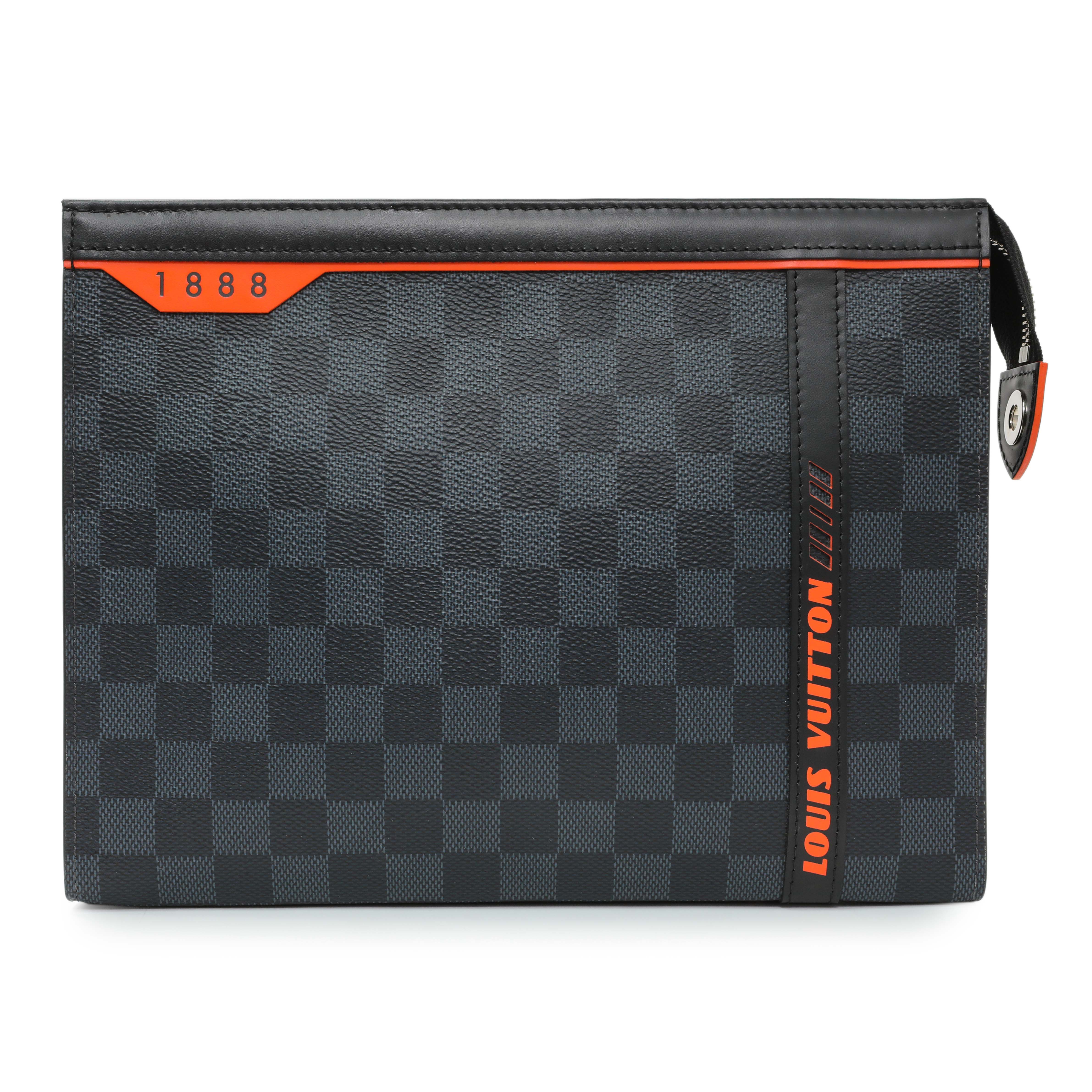 Louis Vuitton Damier Cobalt Race Pochette Voyage MM