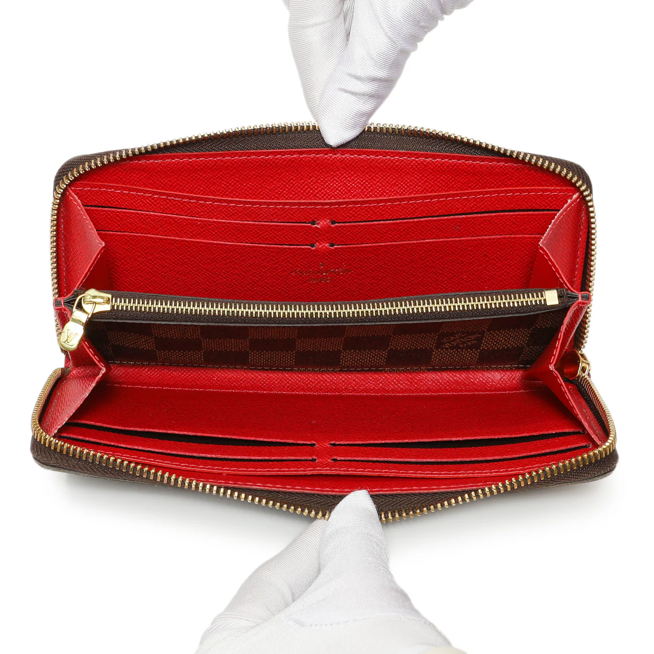 Louis Vuitton Damier Ebene Clemence Wallet - Image 8