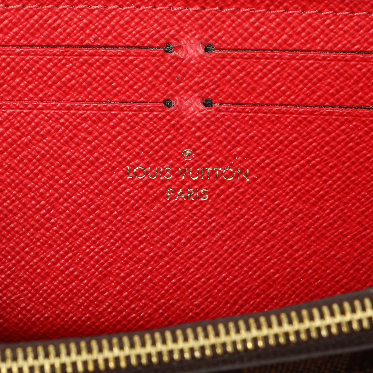 Louis Vuitton Damier Ebene Clemence Wallet - Image 9