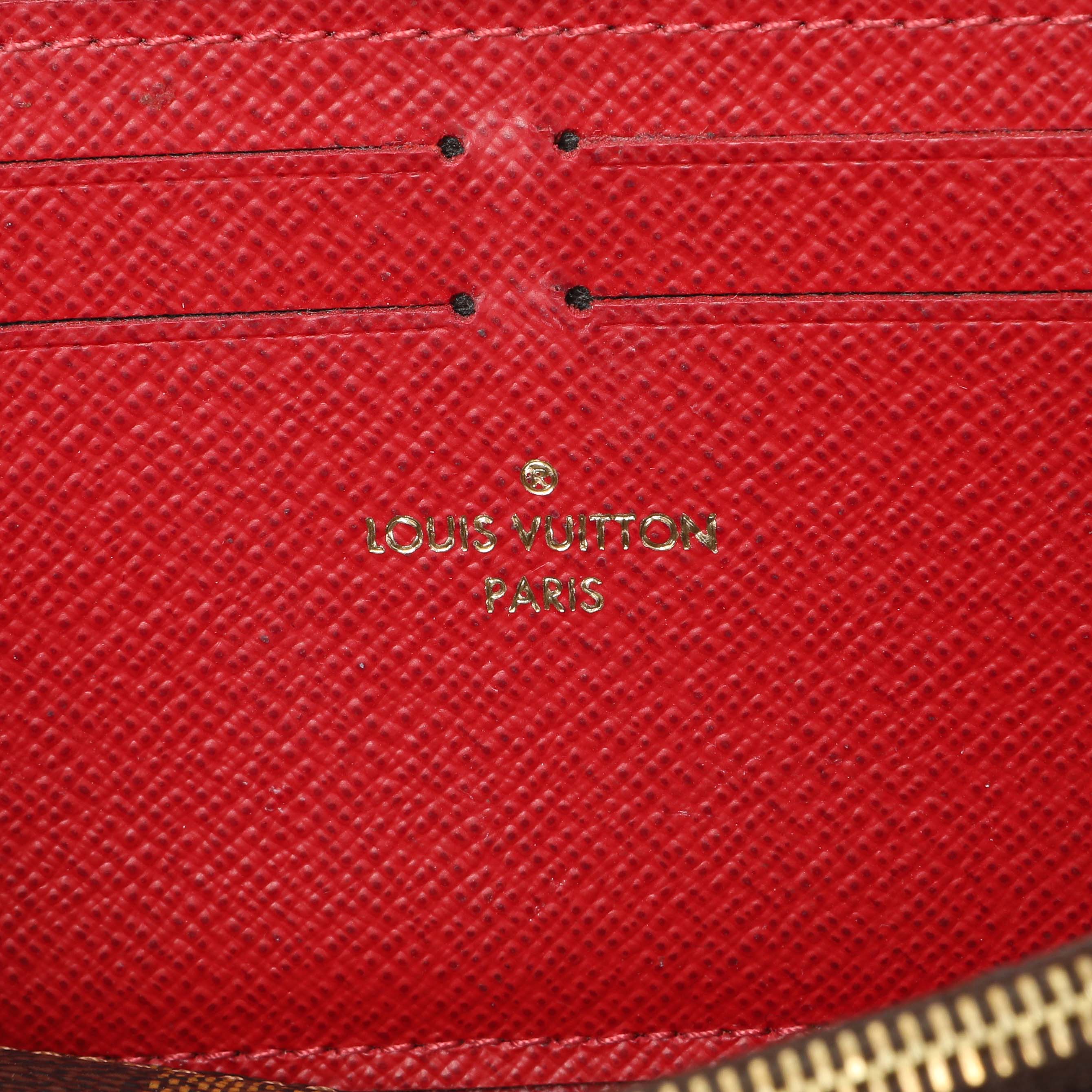 Louis Vuitton Damier Ebene Clemence Wallet - Image 9