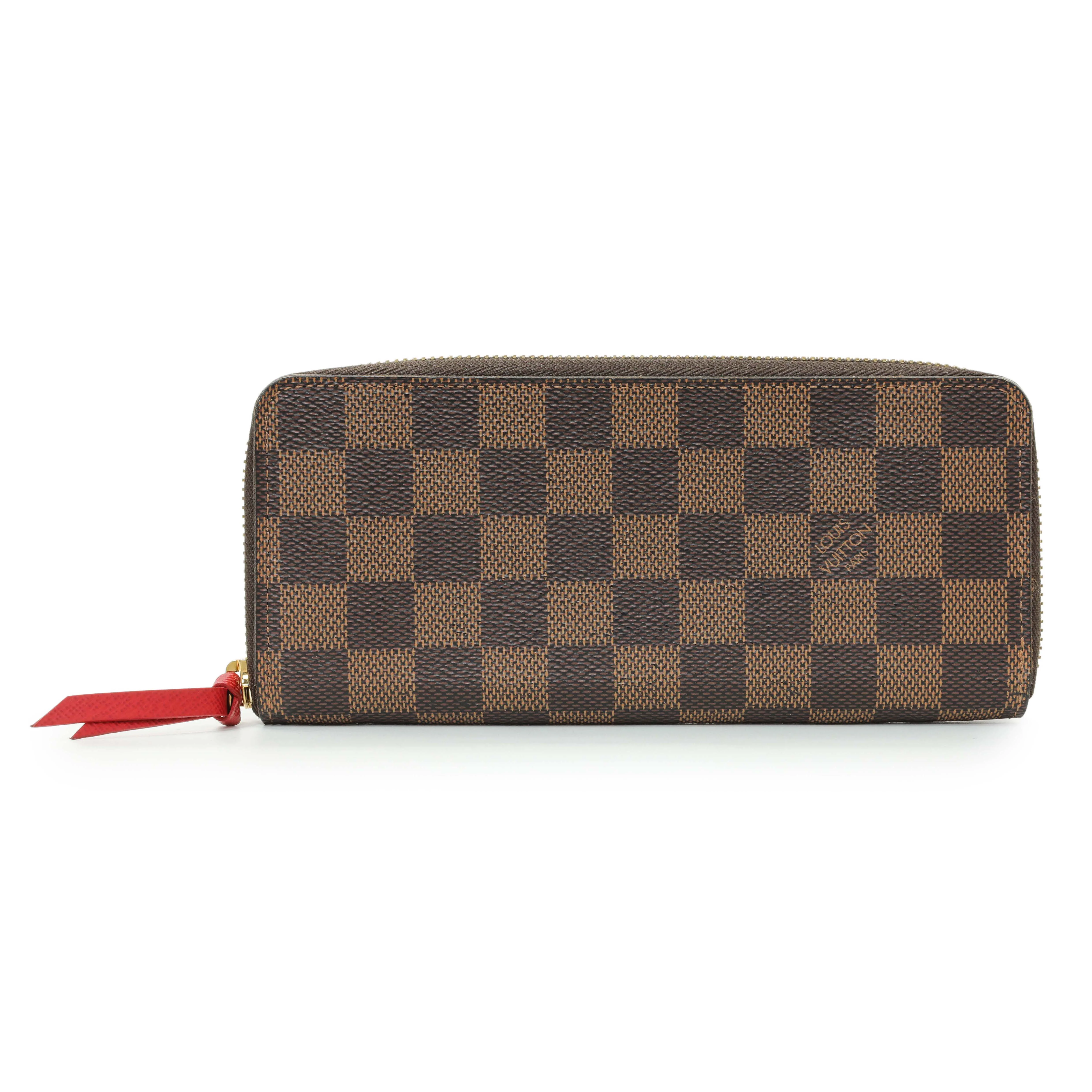 Louis Vuitton Damier Ebene Clemence Wallet