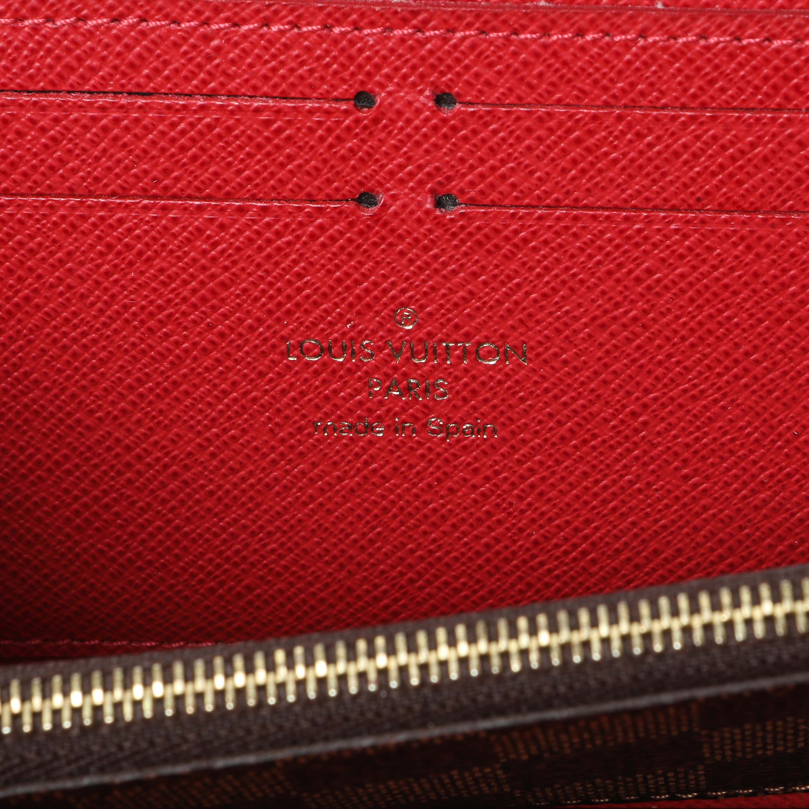 Louis Vuitton Damier Ebene Clemence Wallet - Image 9