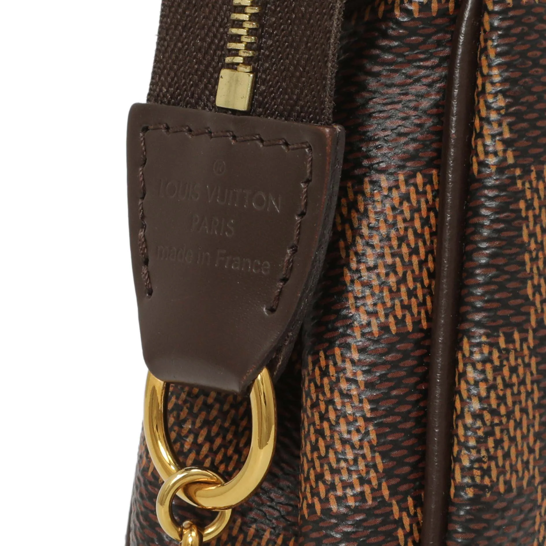 Louis Vuitton Damier Ebene Eva Clutch - Image 9