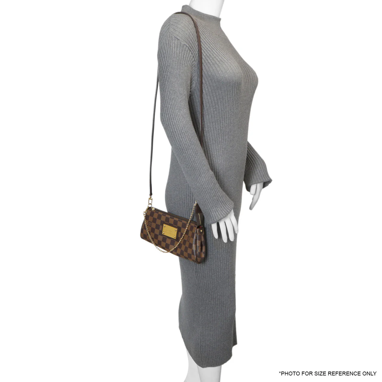 Louis Vuitton Damier Ebene Eva Clutch - Image 12