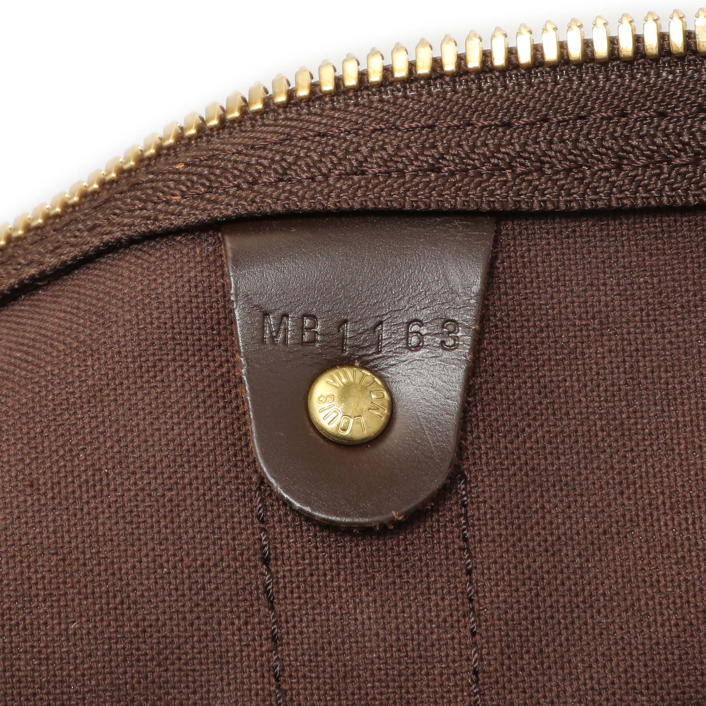 Louis Vuitton Damier Ebene Keepall Bandouliere 55 - Image 10