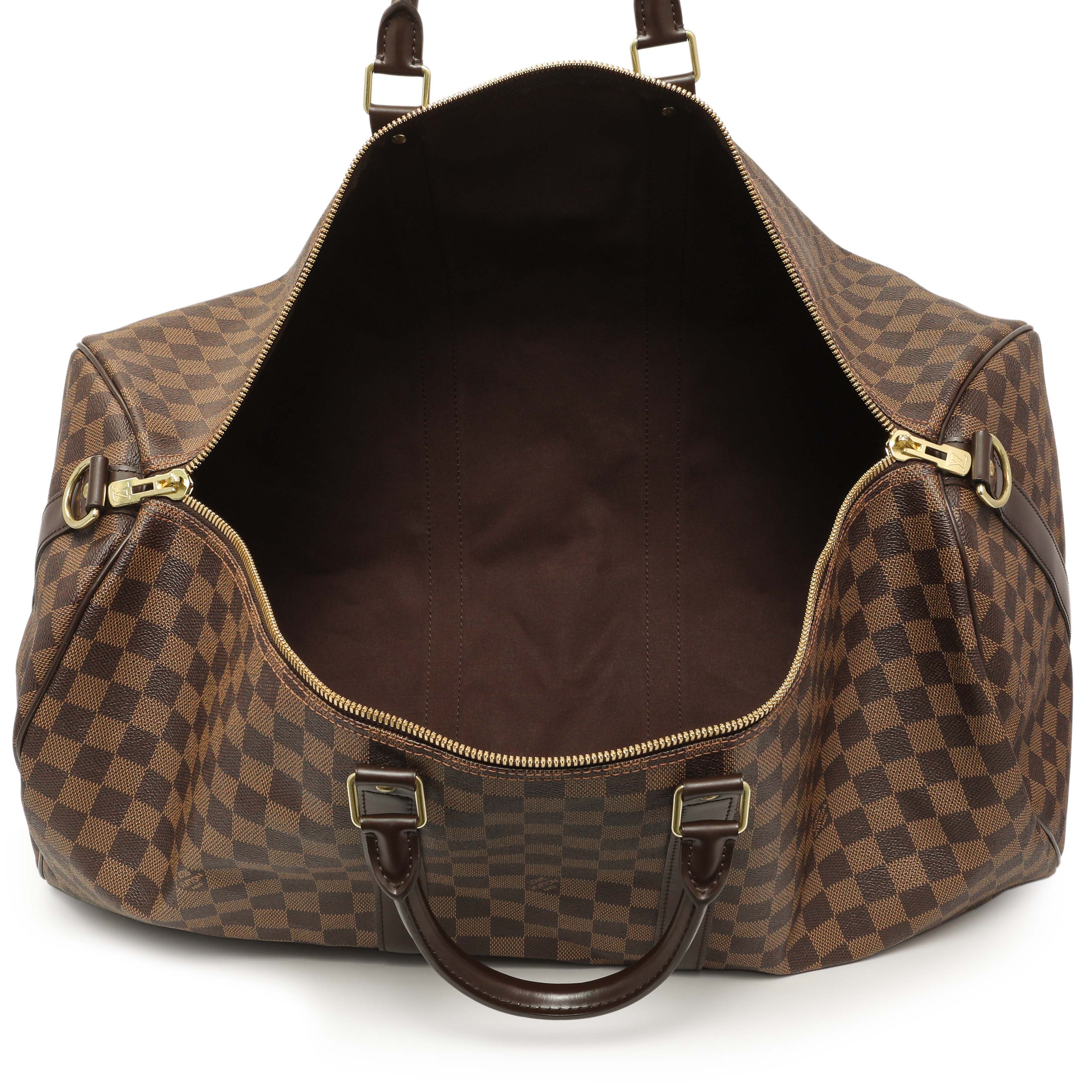 Louis Vuitton Damier Ebene Keepall Bandouliere 55 - Image 8