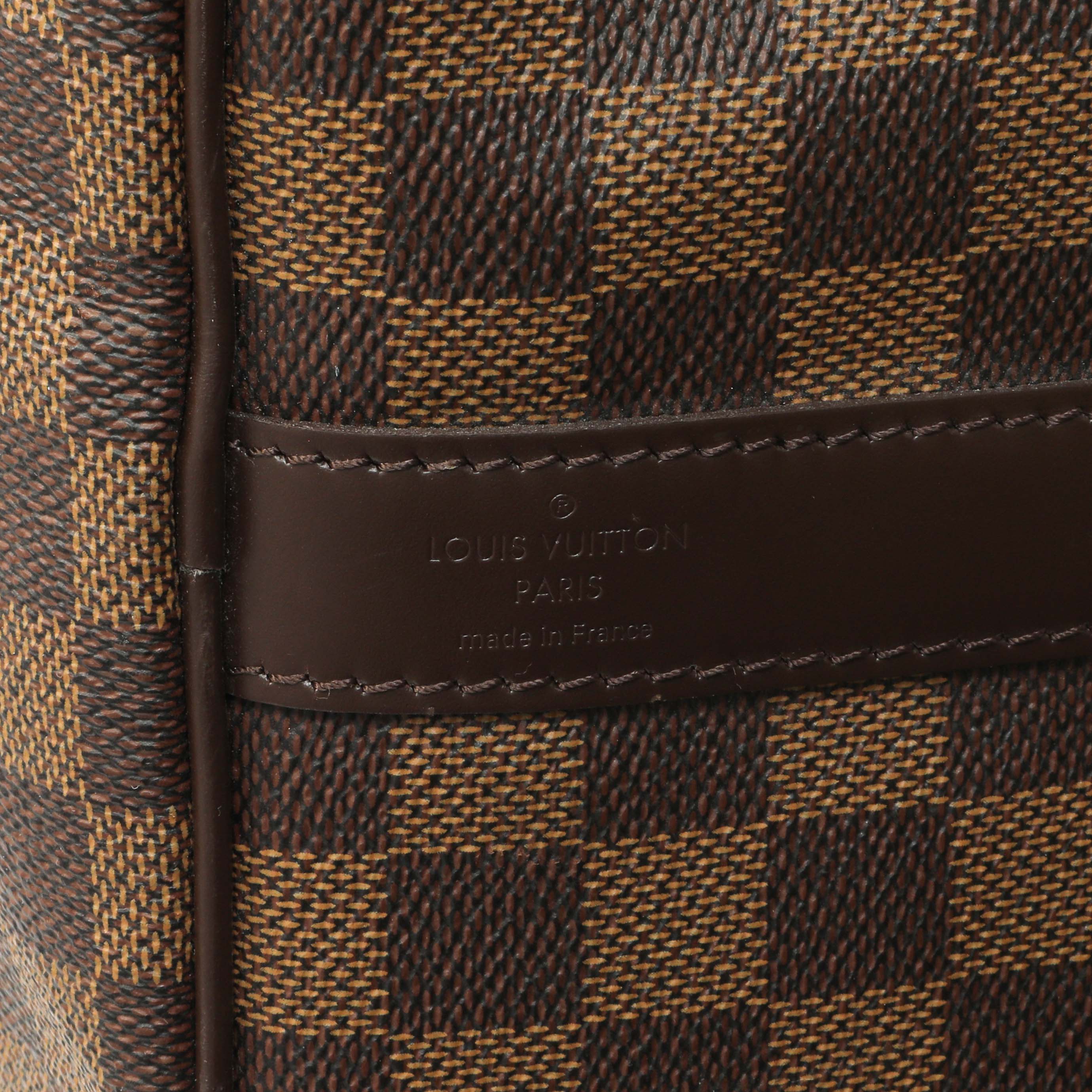 Louis Vuitton Damier Ebene Keepall Bandouliere 55 - Image 9
