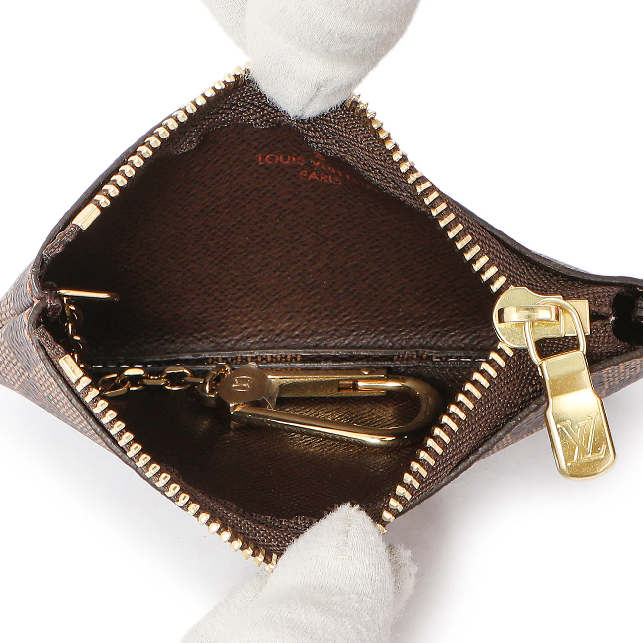 Louis Vuitton Damier Ebene Key Pouch - Image 4
