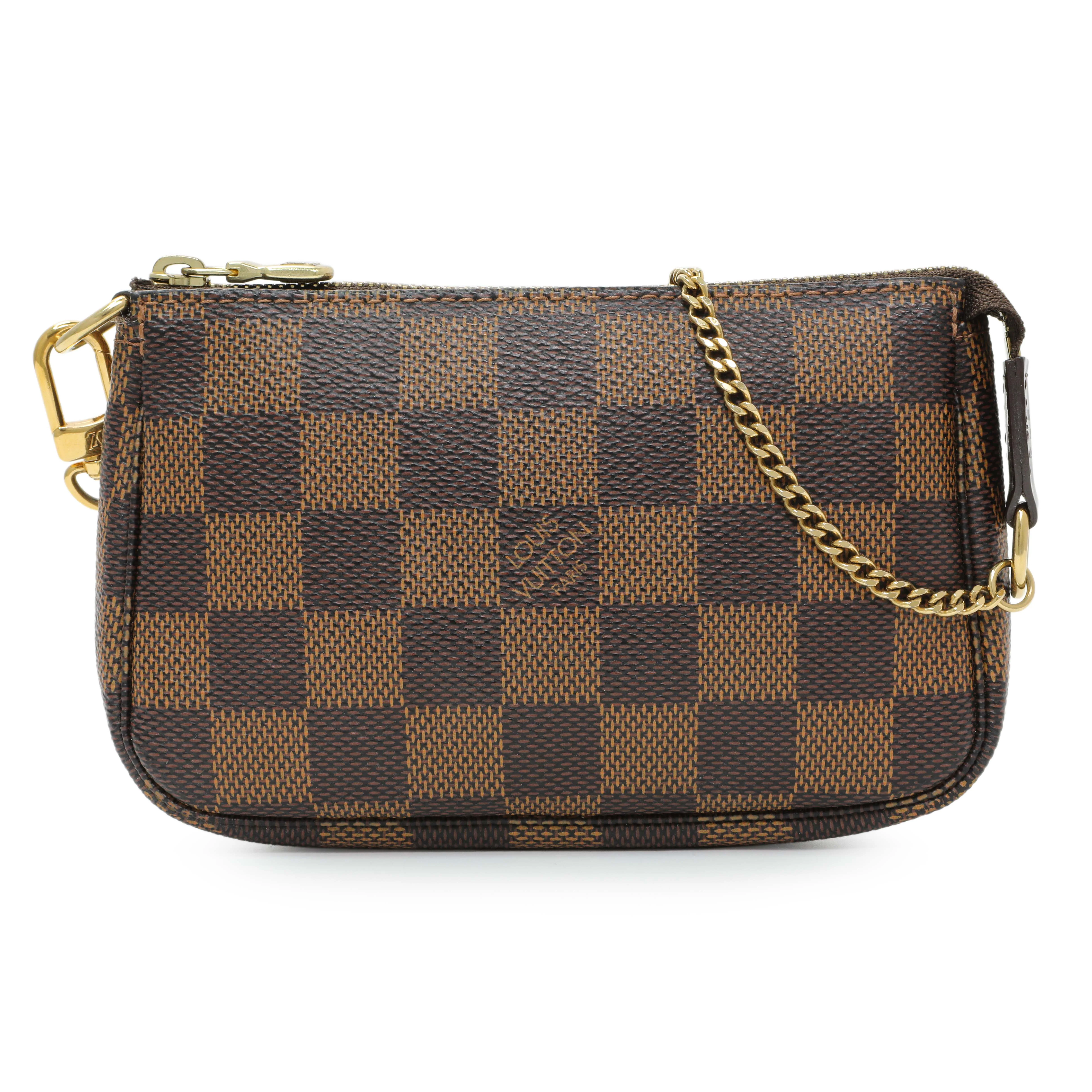 Louis Vuitton Damier Ebene Mini Pochette Accessories