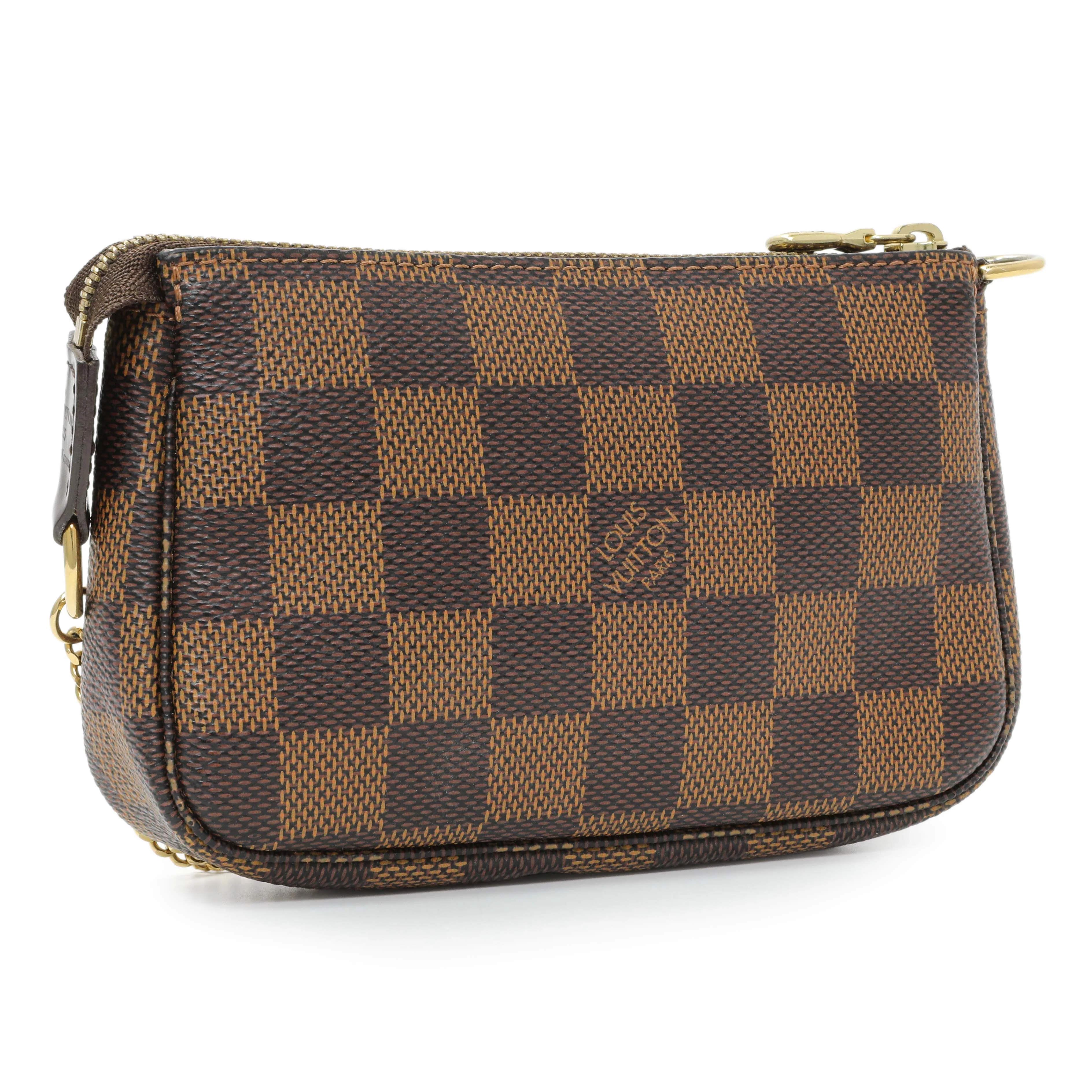 Louis Vuitton Damier Ebene Mini Pochette Accessories - Image 2