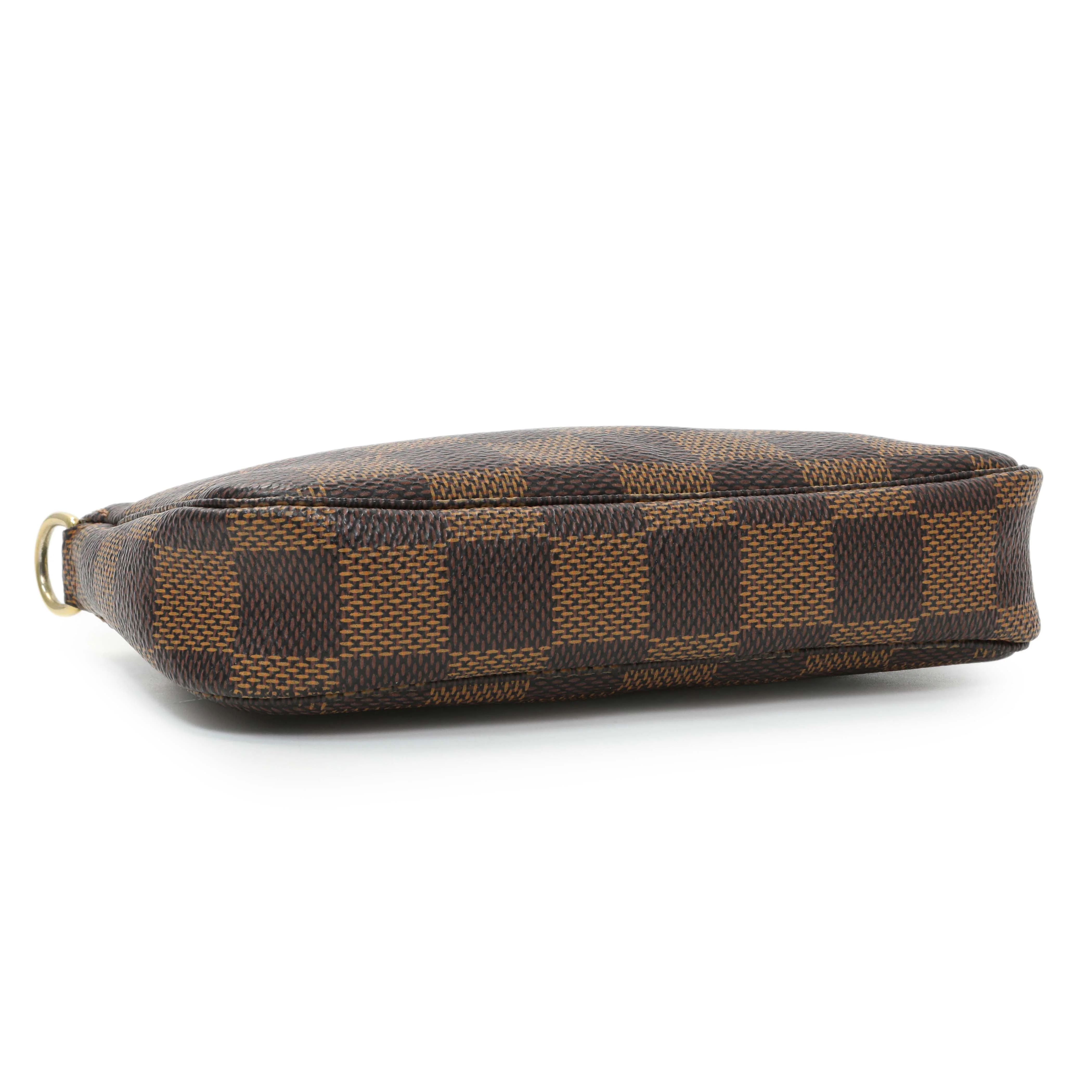 Louis Vuitton Damier Ebene Mini Pochette Accessories - Image 3