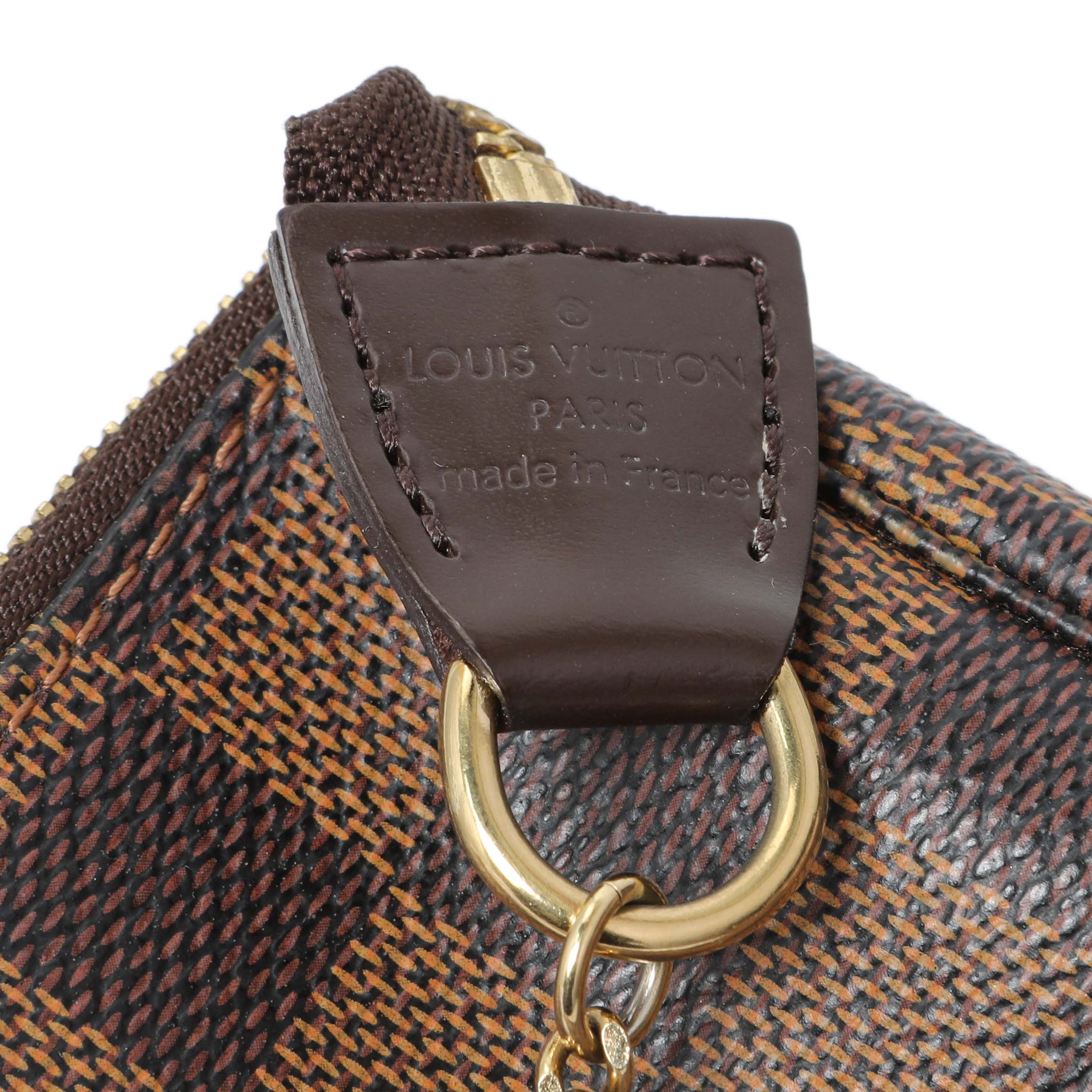 Louis Vuitton Damier Ebene Mini Pochette Accessories - Image 5
