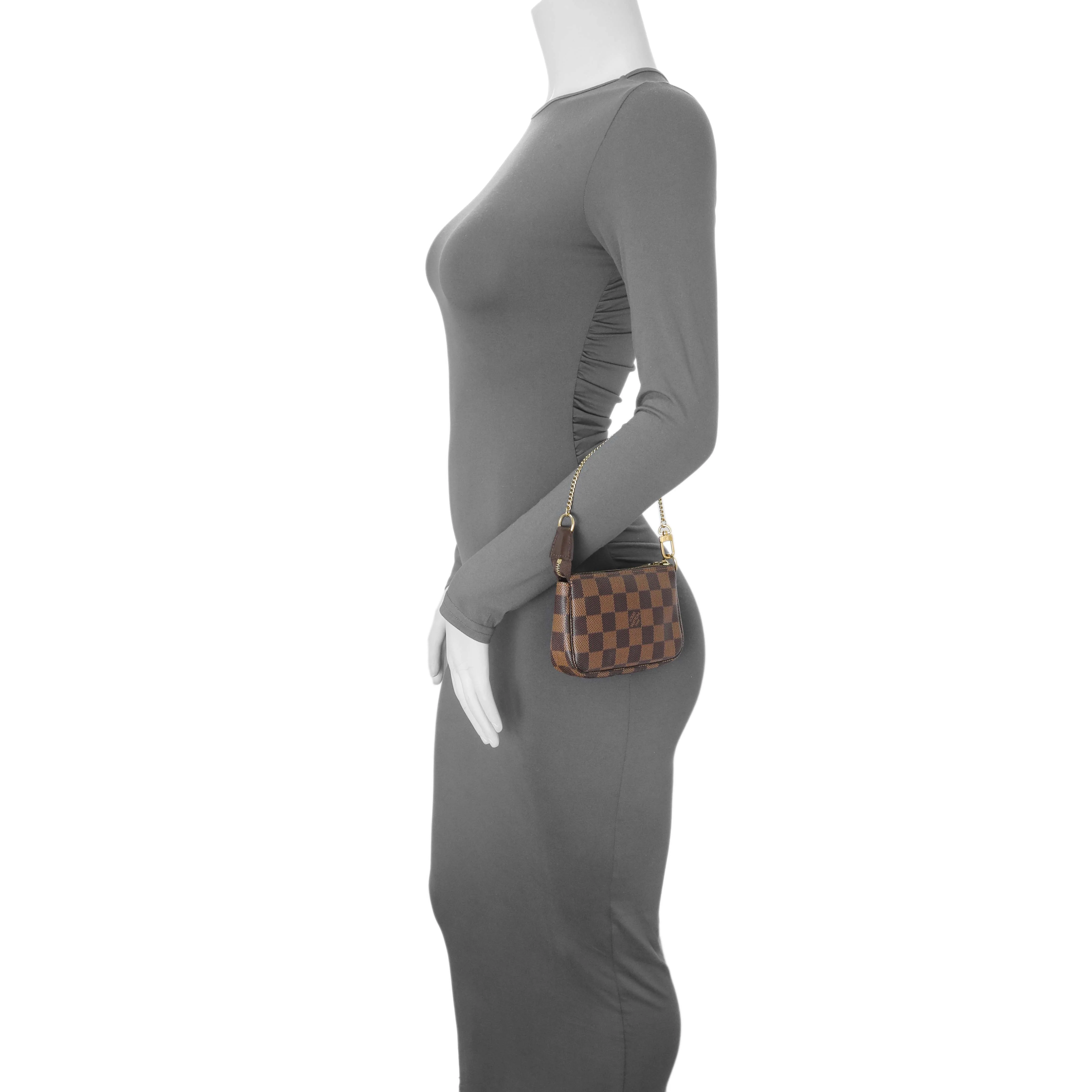 Louis Vuitton Damier Ebene Mini Pochette Accessories - Image 7