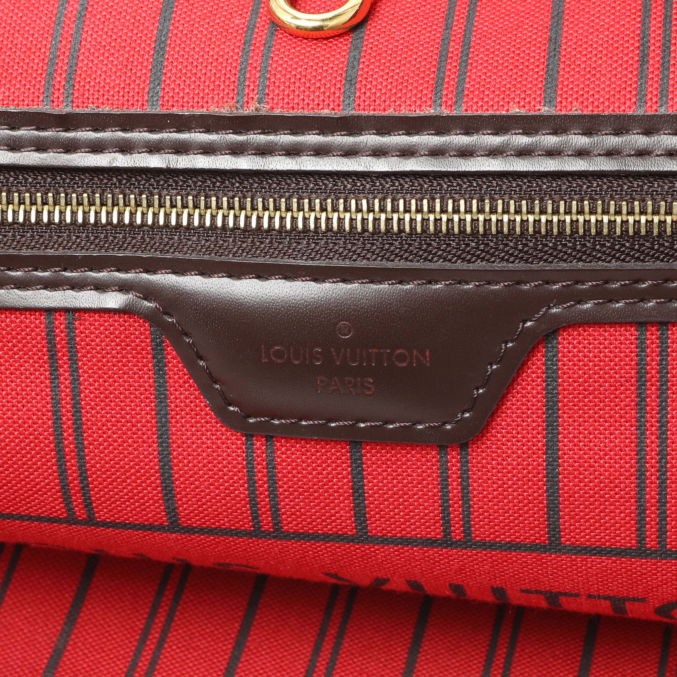 Louis Vuitton Damier Ebene Neverfull MM - Image 9
