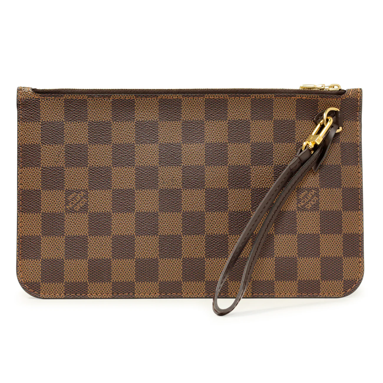 Louis Vuitton Damier Ebene Neverfull Pochette MM GM - Image 2
