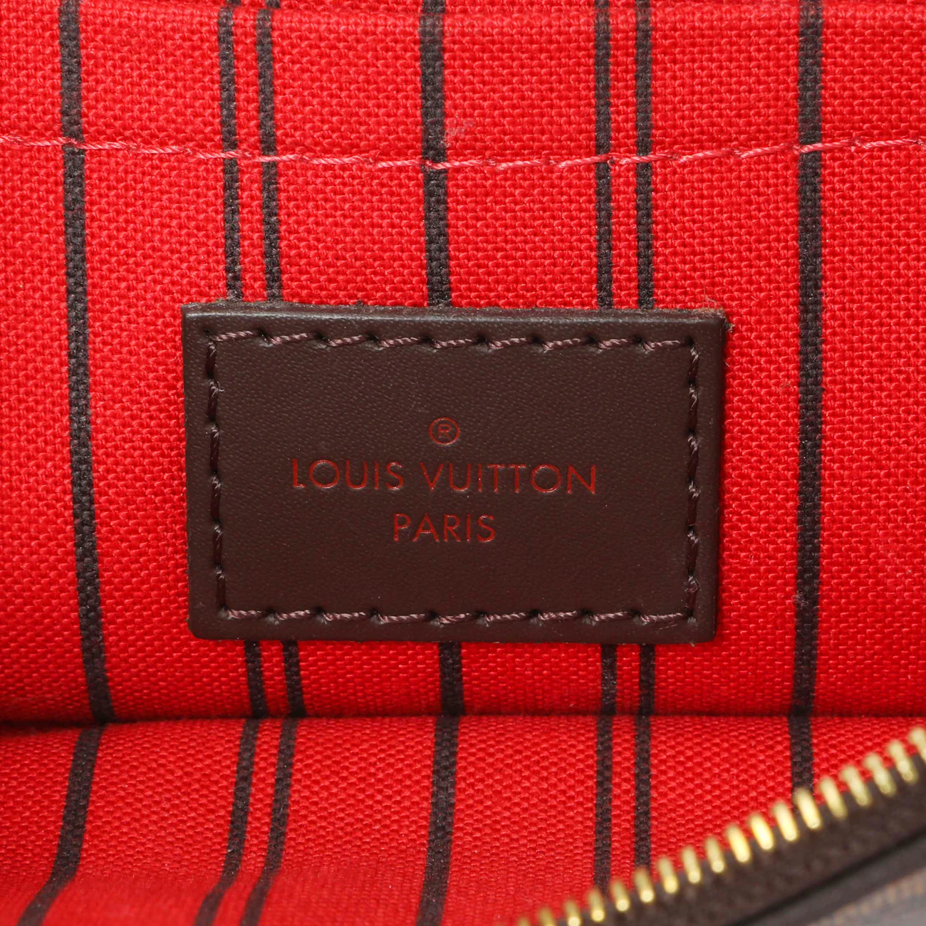 Louis Vuitton Damier Ebene Neverfull Pochette MM GM - Image 5