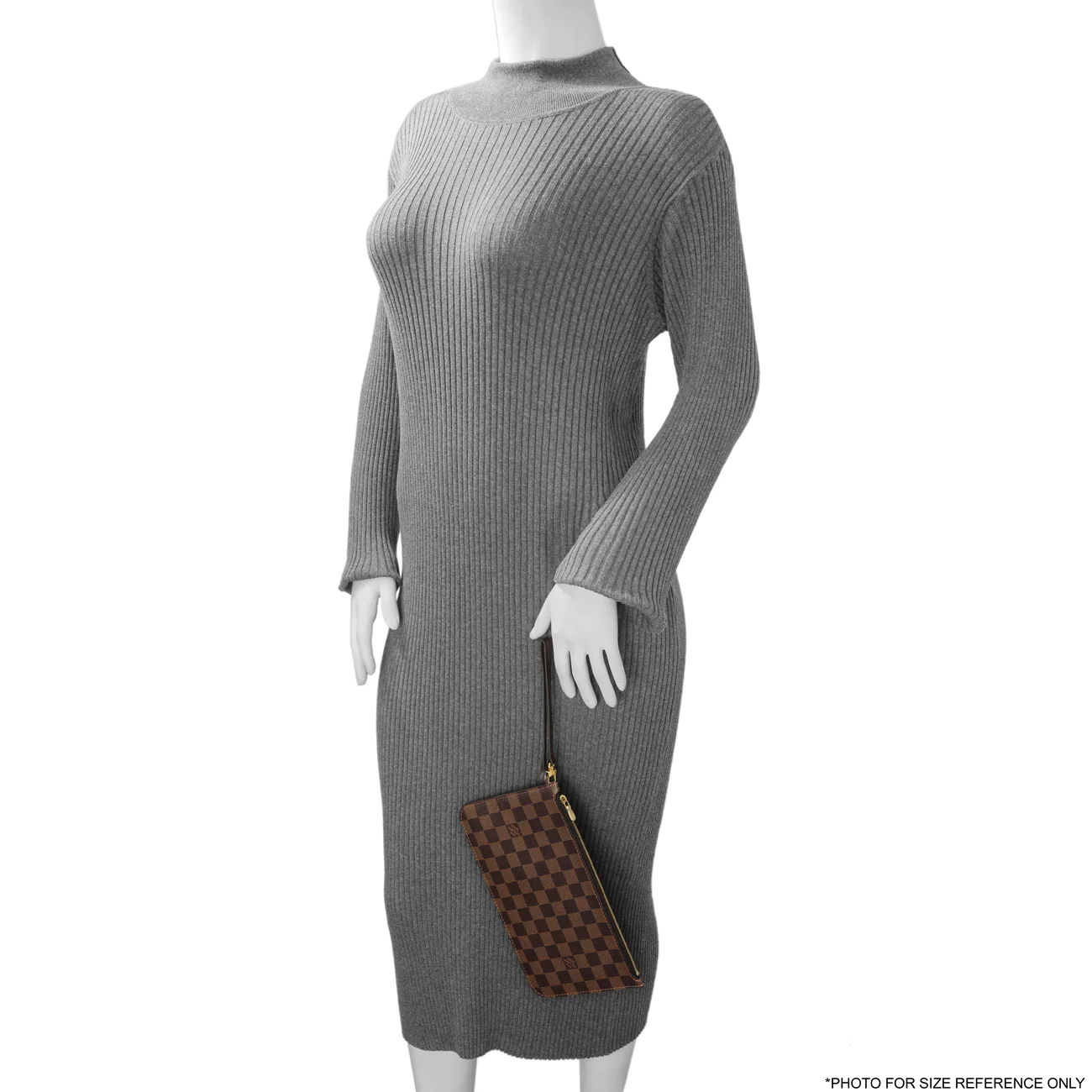 Louis Vuitton Damier Ebene Neverfull Pochette MM GM - Image 6