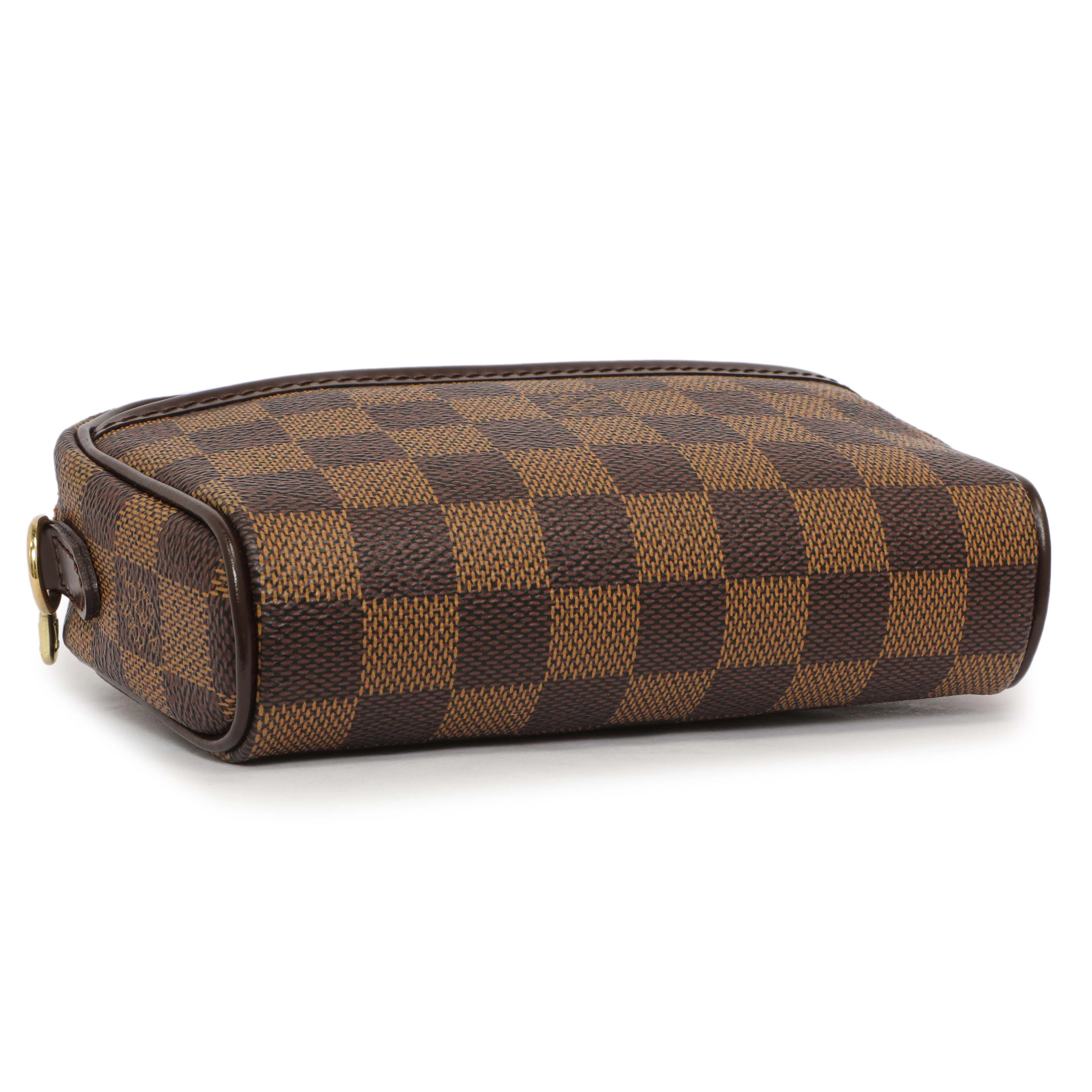Louis Vuitton Damier Ebene Pochette Ipanema - Image 3