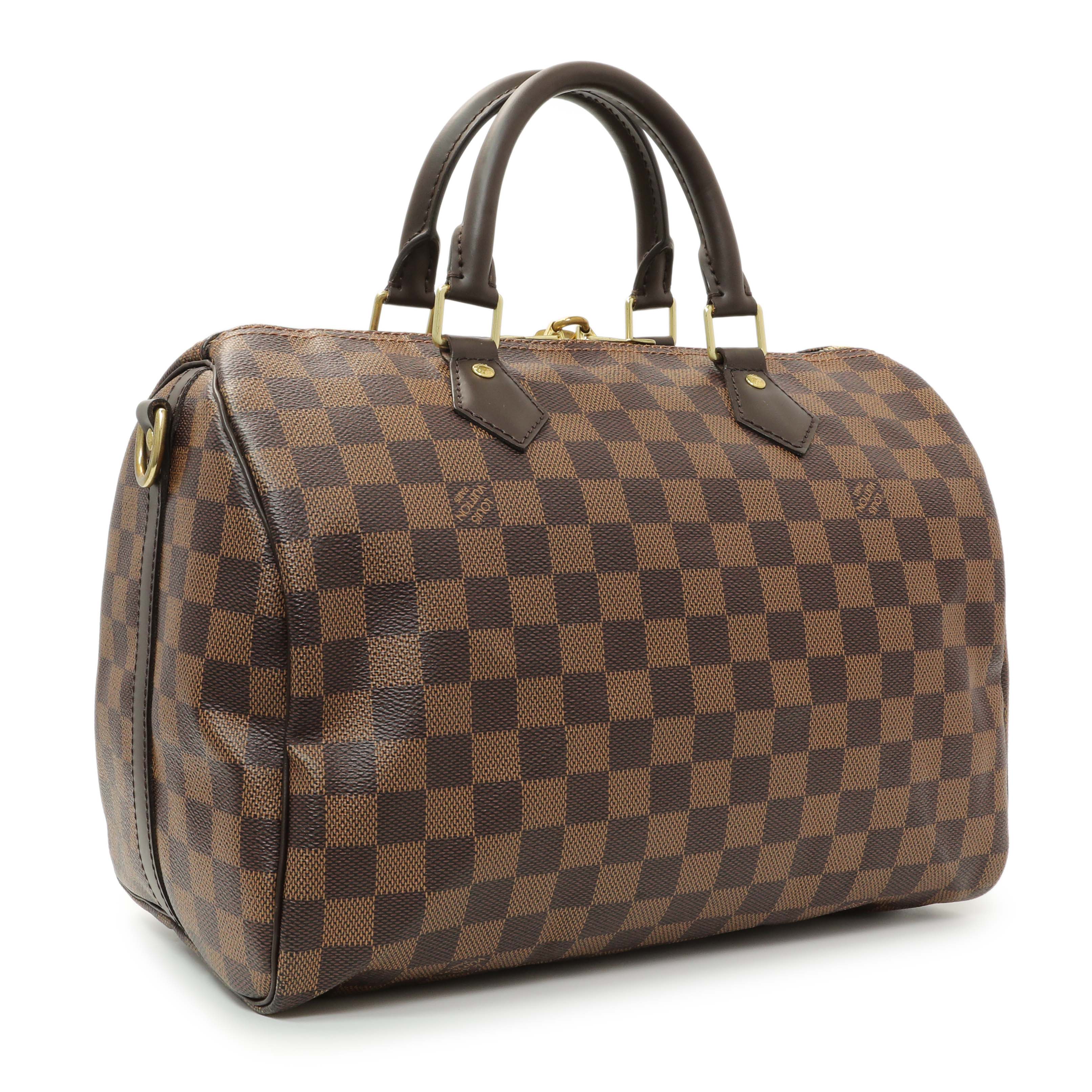 Louis Vuitton Damier Ebene Speedy 30 Bandouliere - Image 3