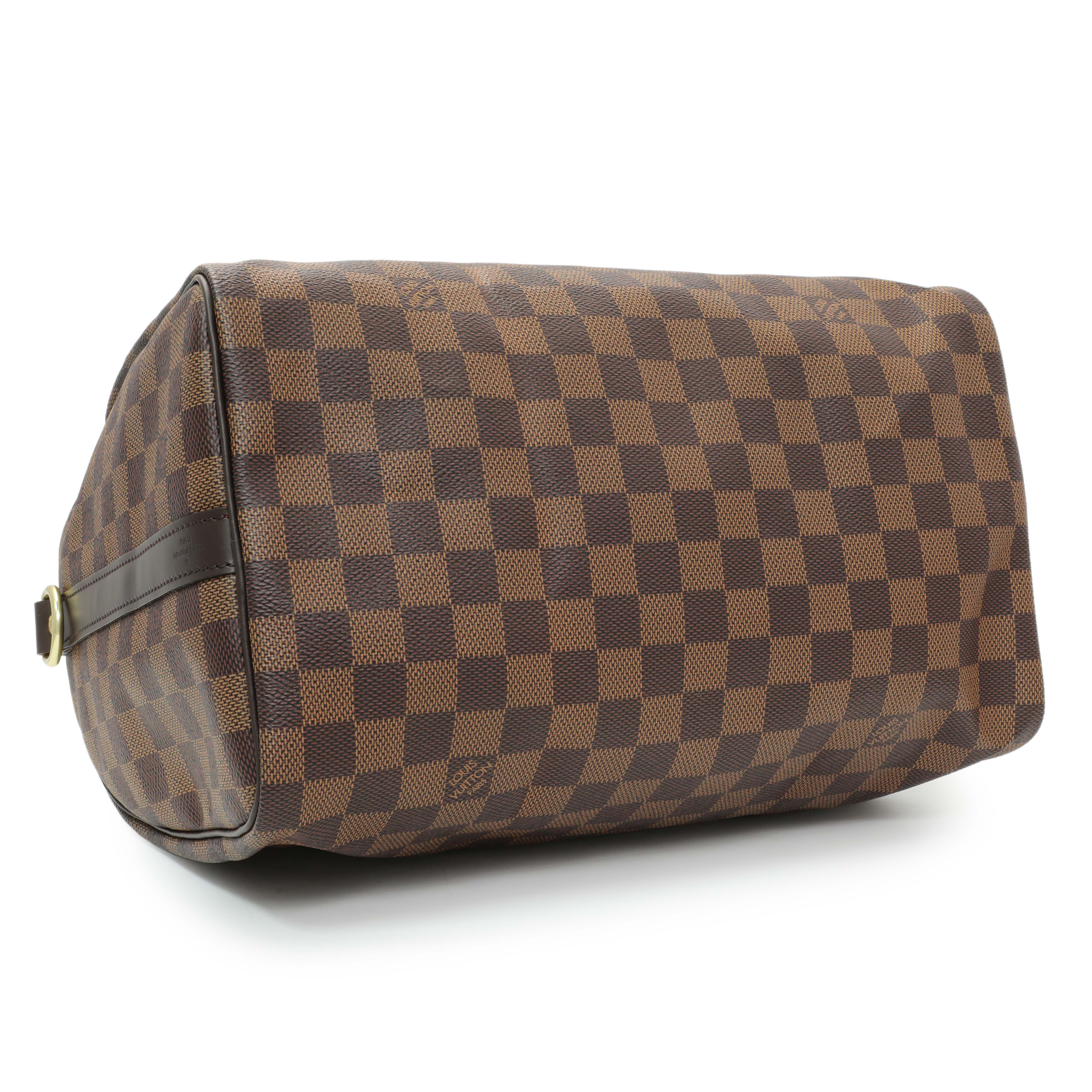 Louis Vuitton Damier Ebene Speedy 30 Bandouliere - Image 3