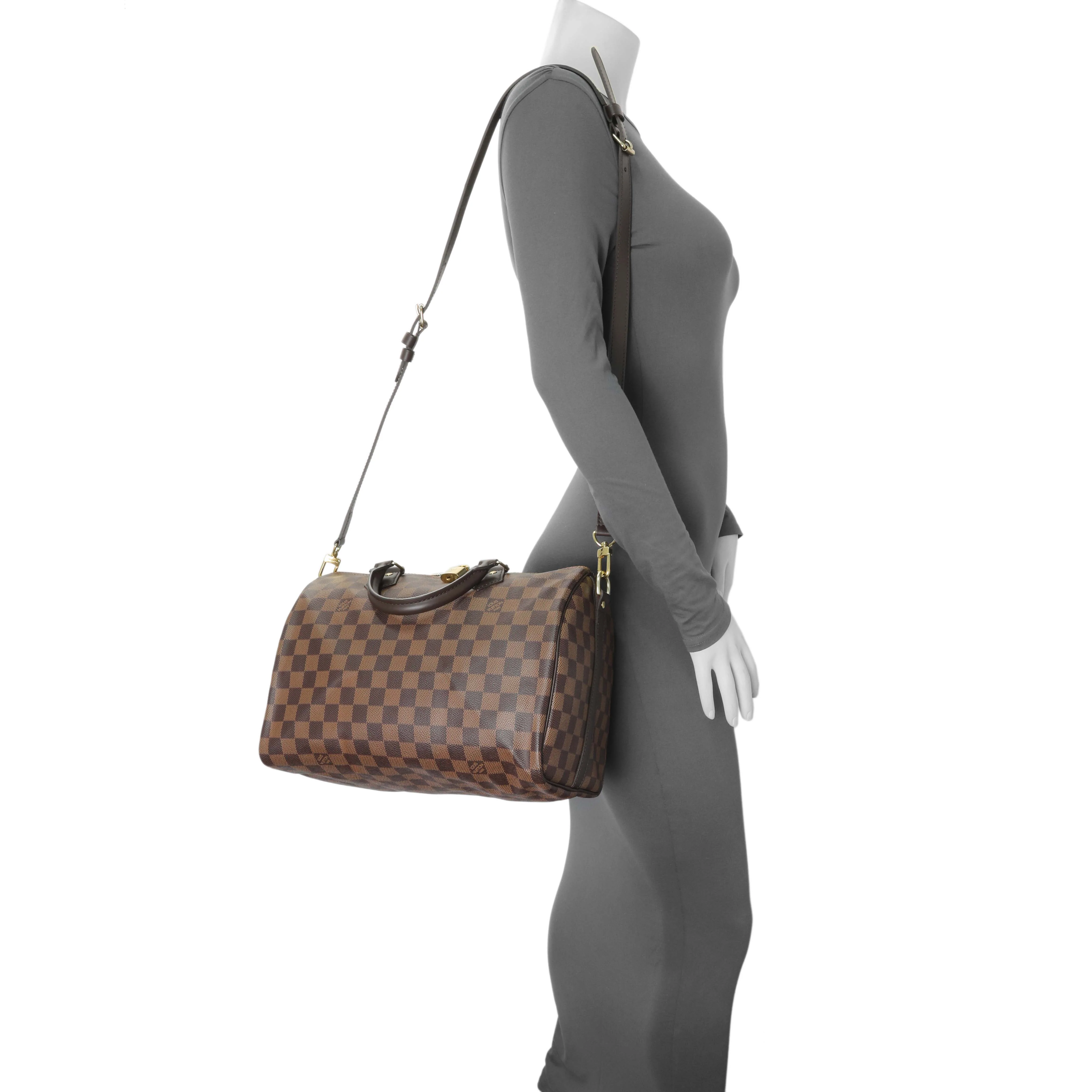 Louis Vuitton Damier Ebene Speedy 30 Bandouliere - Image 5