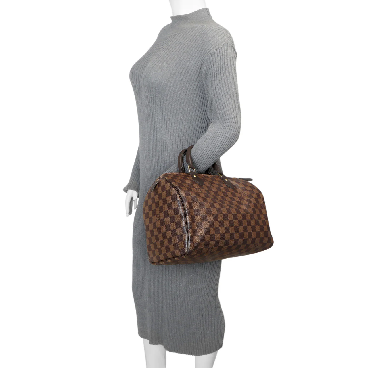 Louis Vuitton Damier Ebene Speedy 30 - Image 6