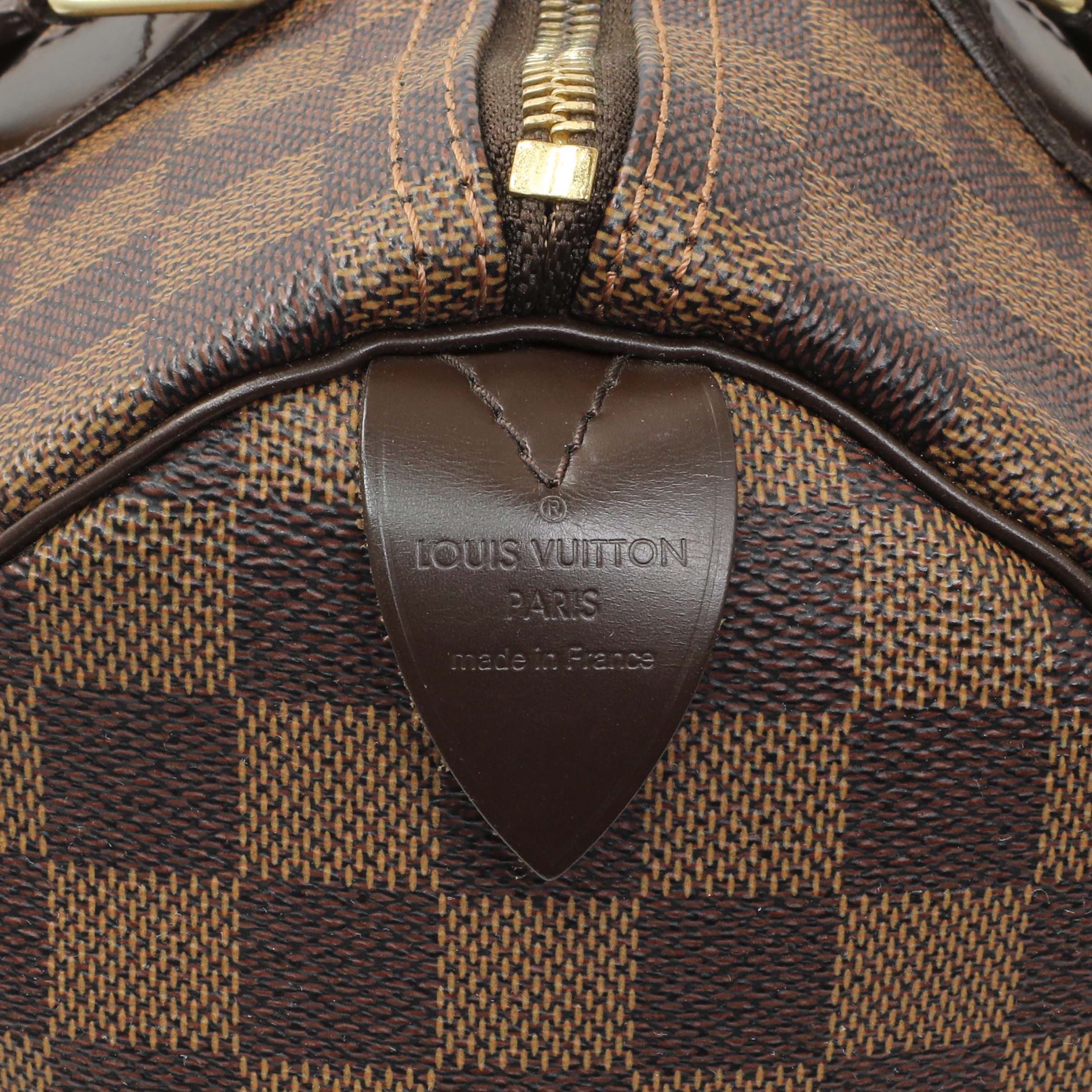 Louis Vuitton Damier Ebene Speedy 30 - Image 9
