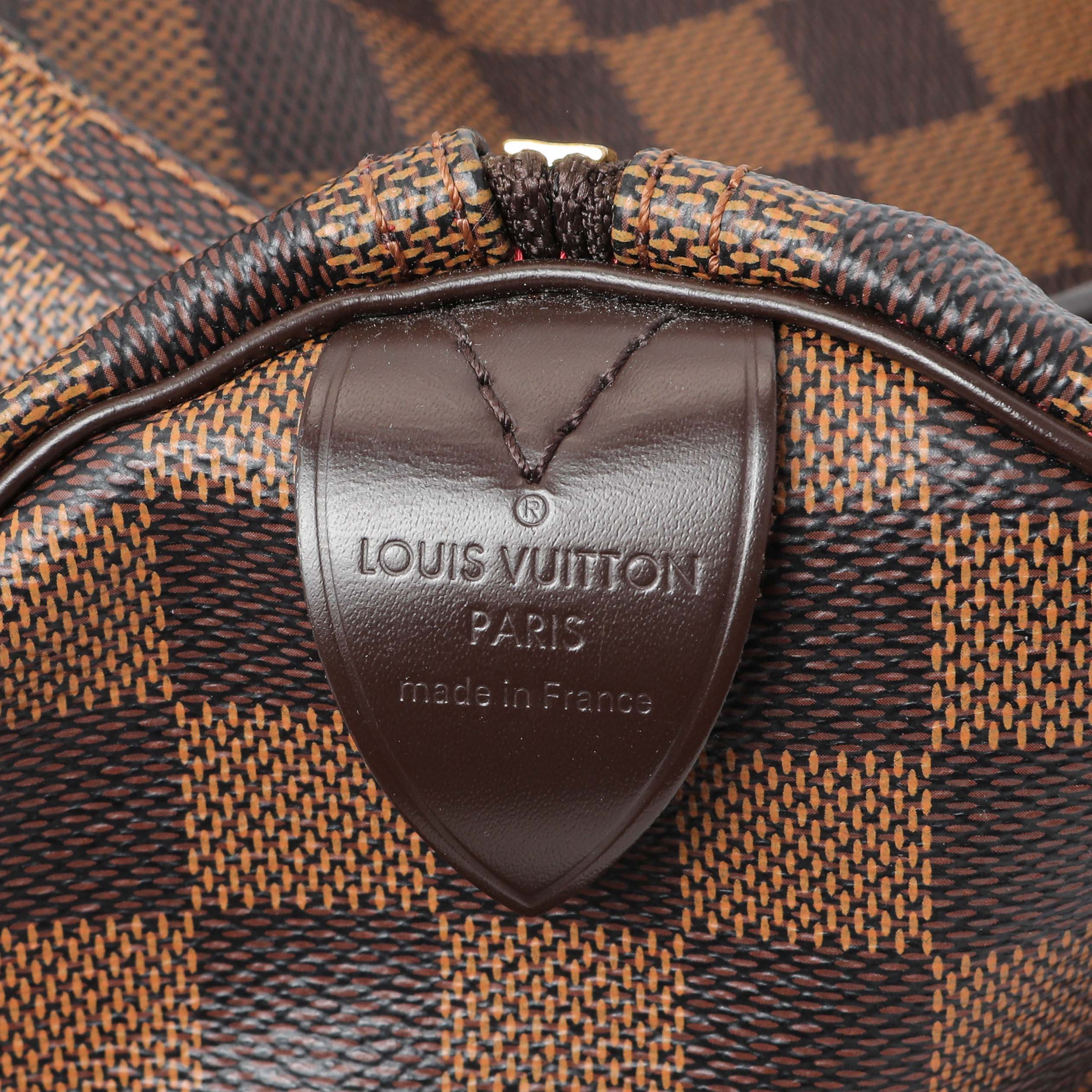 Louis Vuitton Damier Ebene Speedy 30 - Image 9