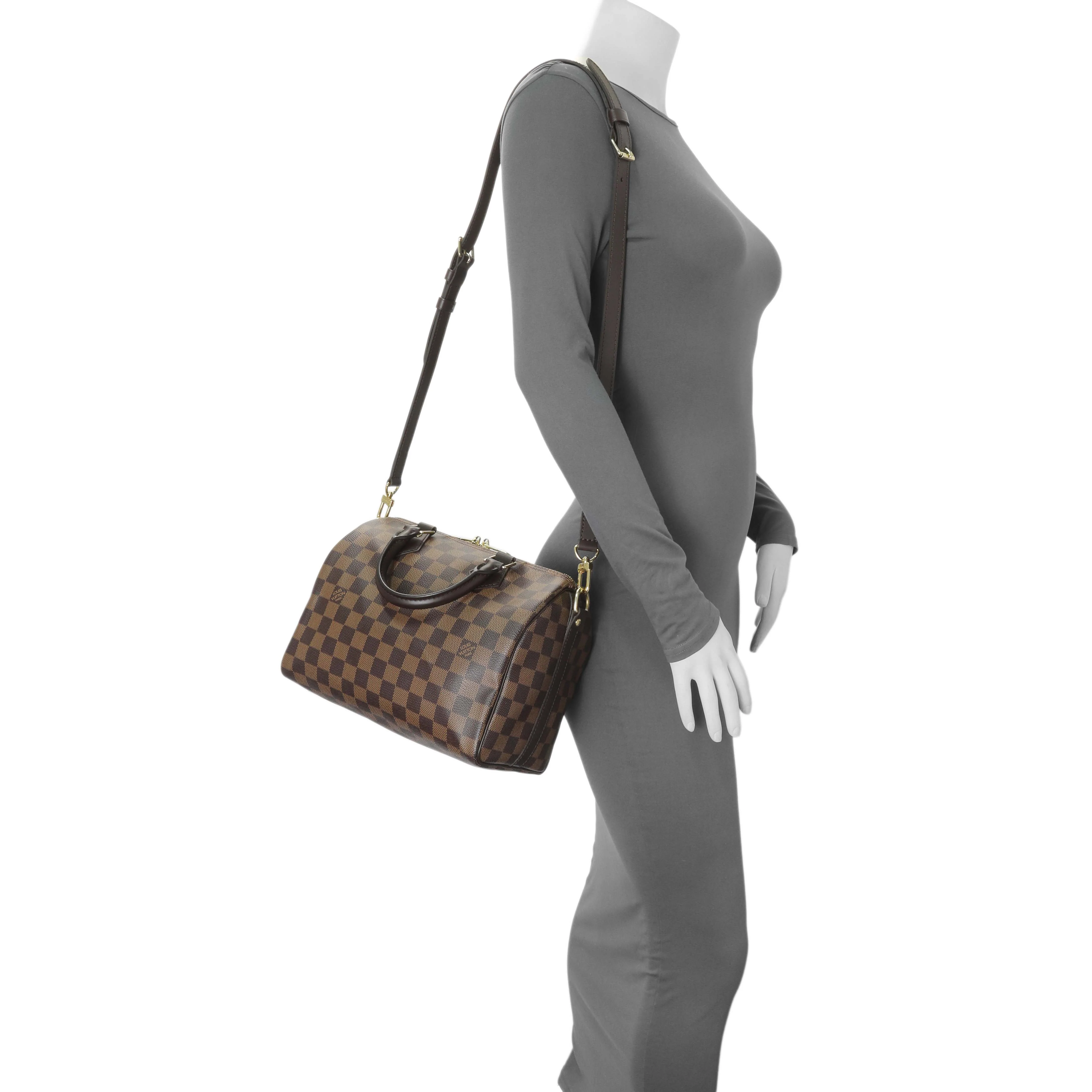Louis Vuitton Damier Ebene Speedy Bandouliere 25 - Image 10