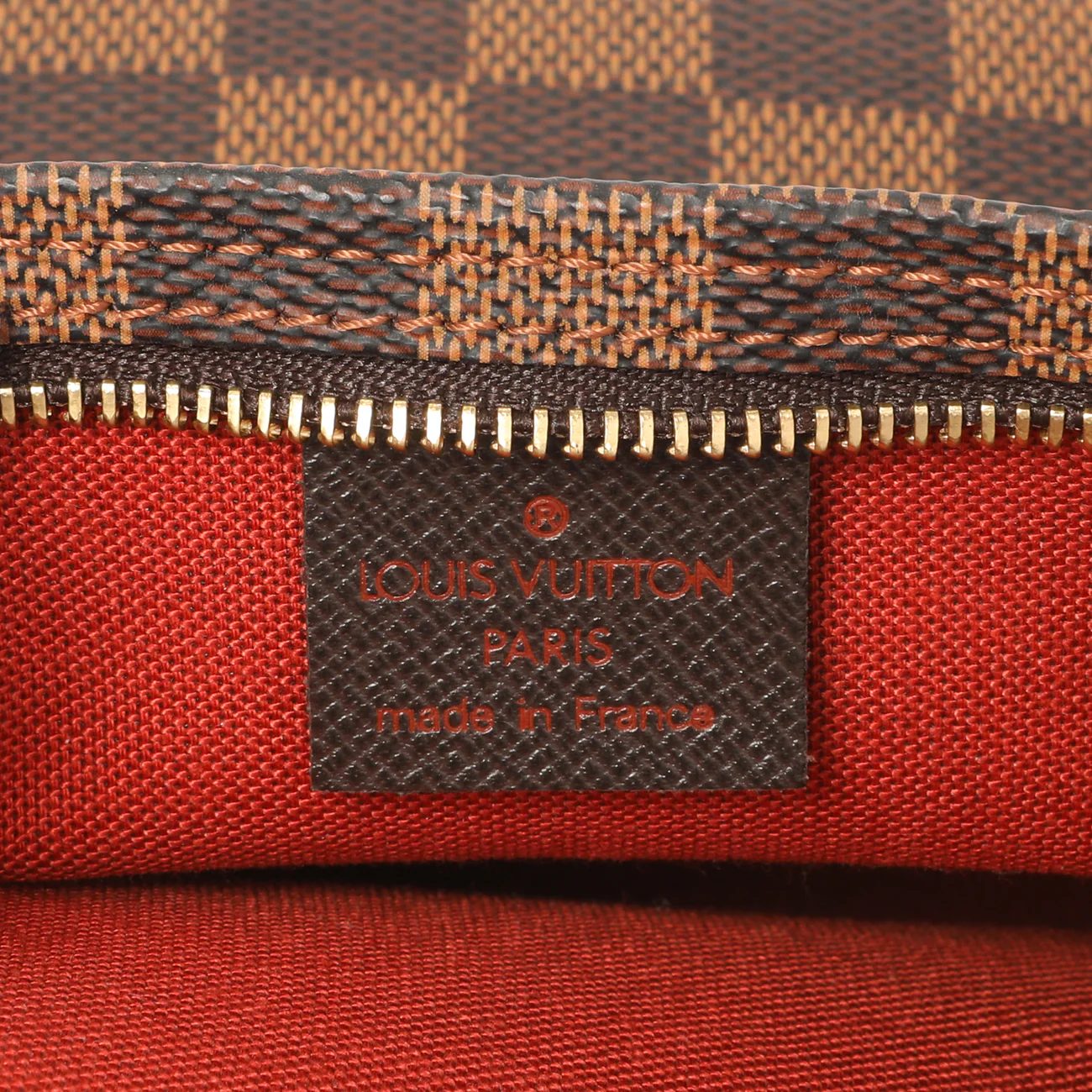Louis Vuitton Damier Ebene Trousse Make Up Bag Pochette - Image 5