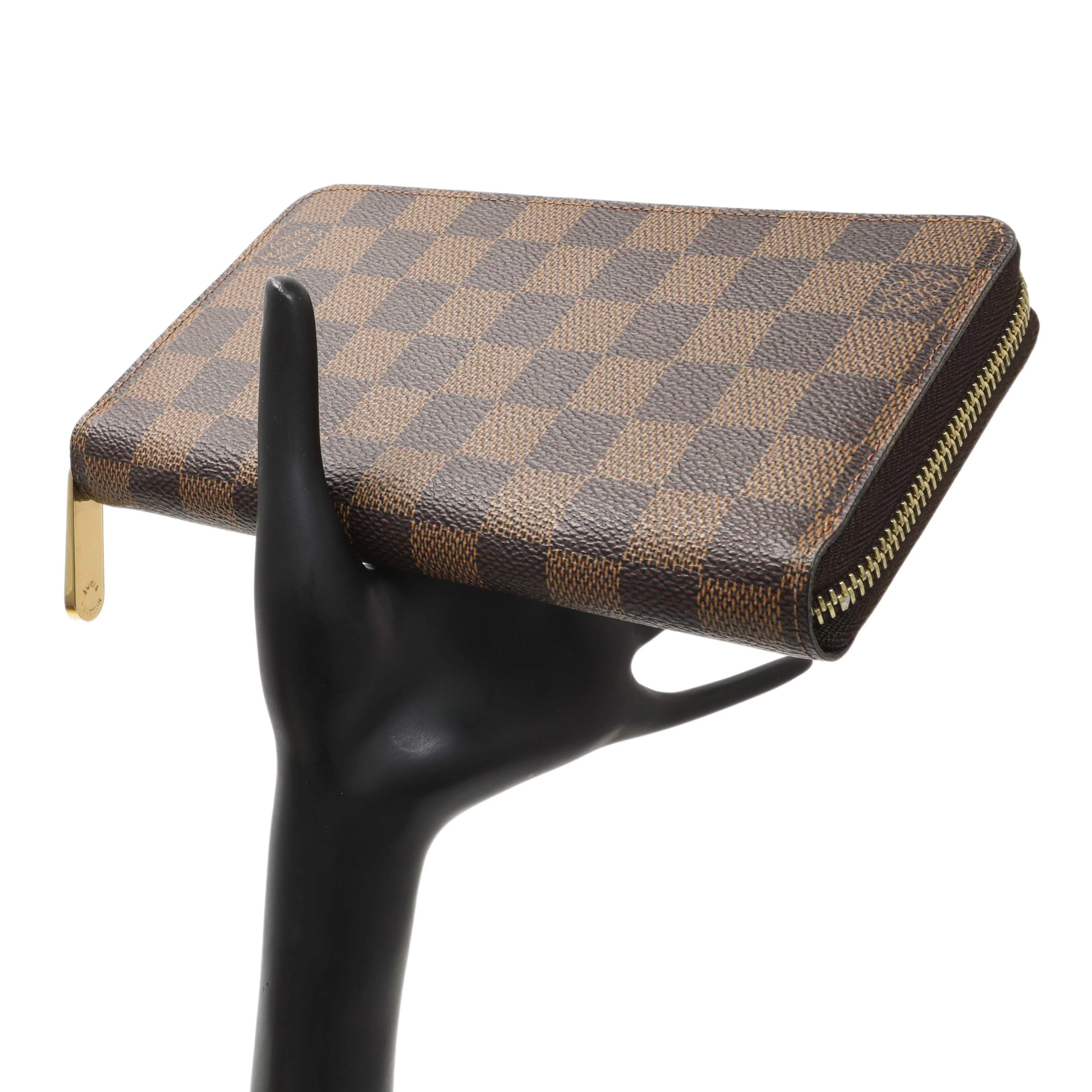 Louis Vuitton Damier Ebene Zippy Long Wallet - Image 11