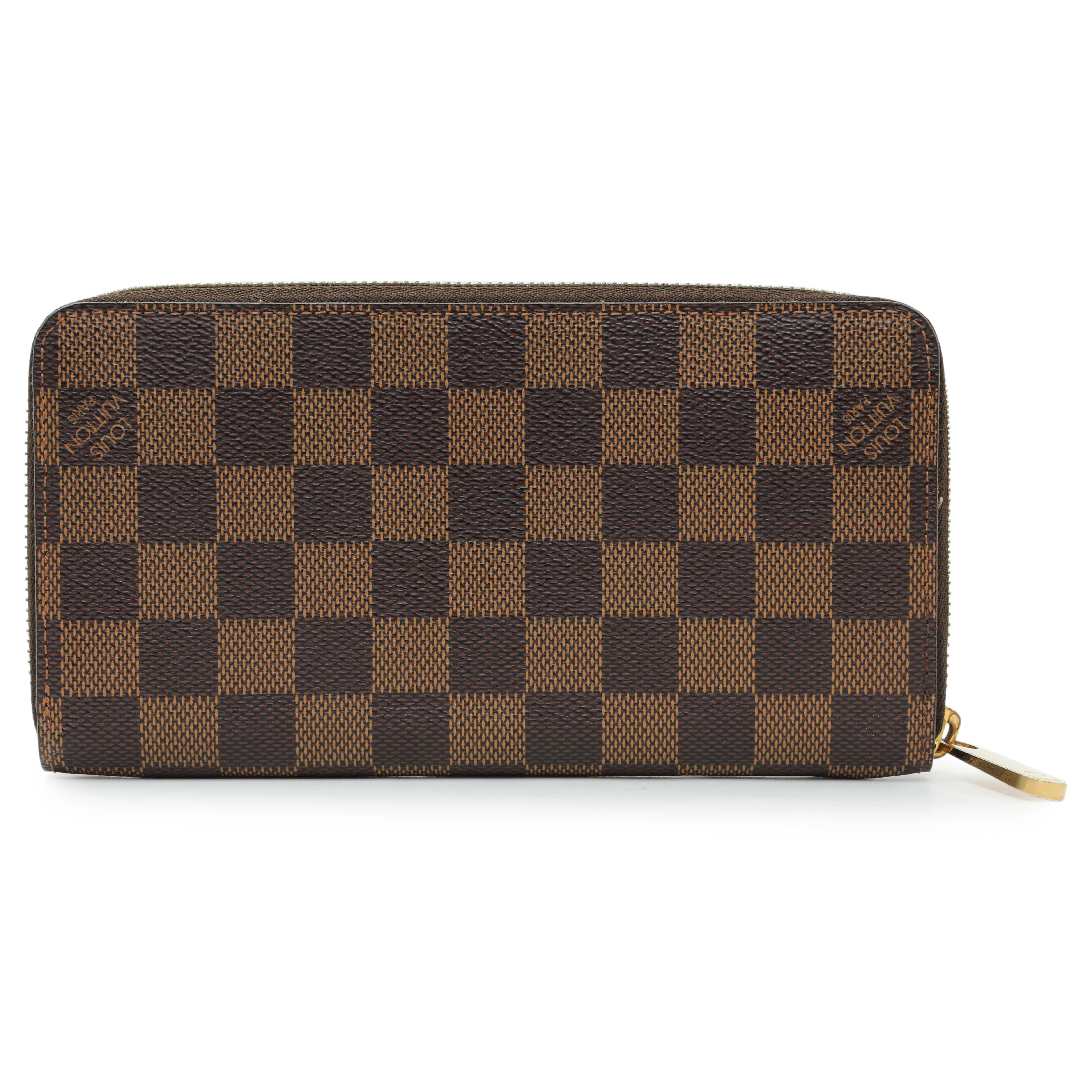 Louis Vuitton Damier Ebene Zippy Long Wallet - Image 2