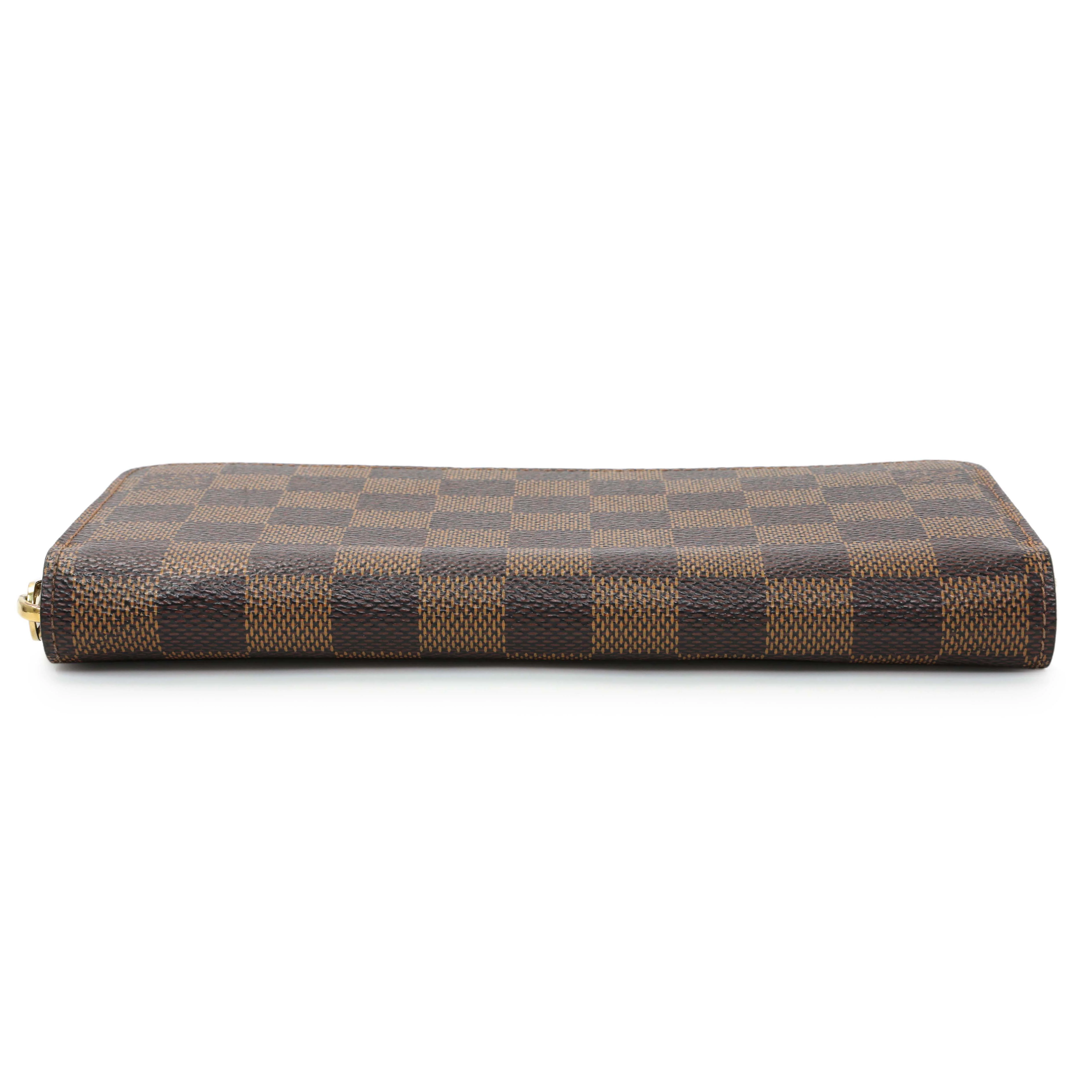 Louis Vuitton Damier Ebene Zippy Long Wallet - Image 3