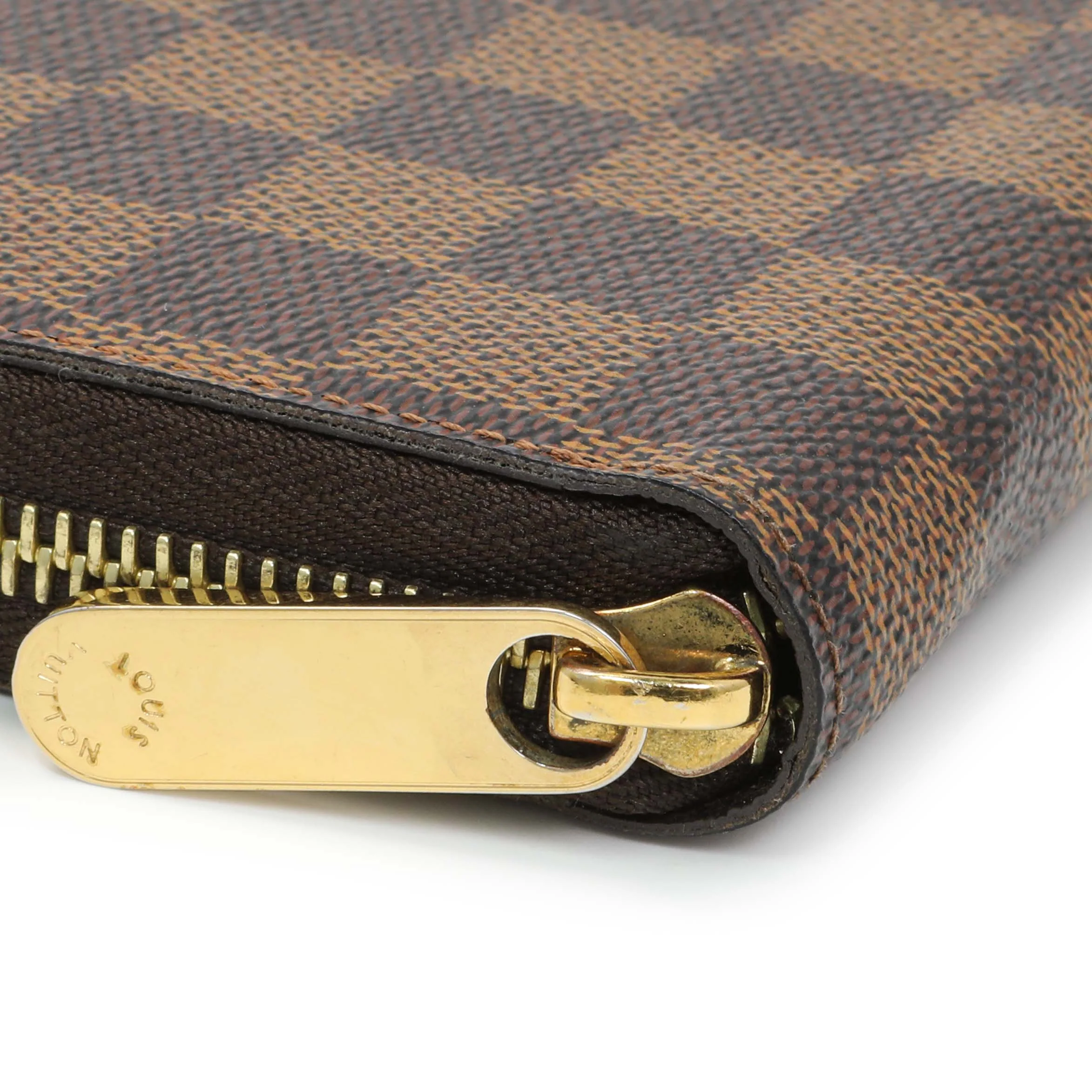 Louis Vuitton Damier Ebene Zippy Long Wallet - Image 4