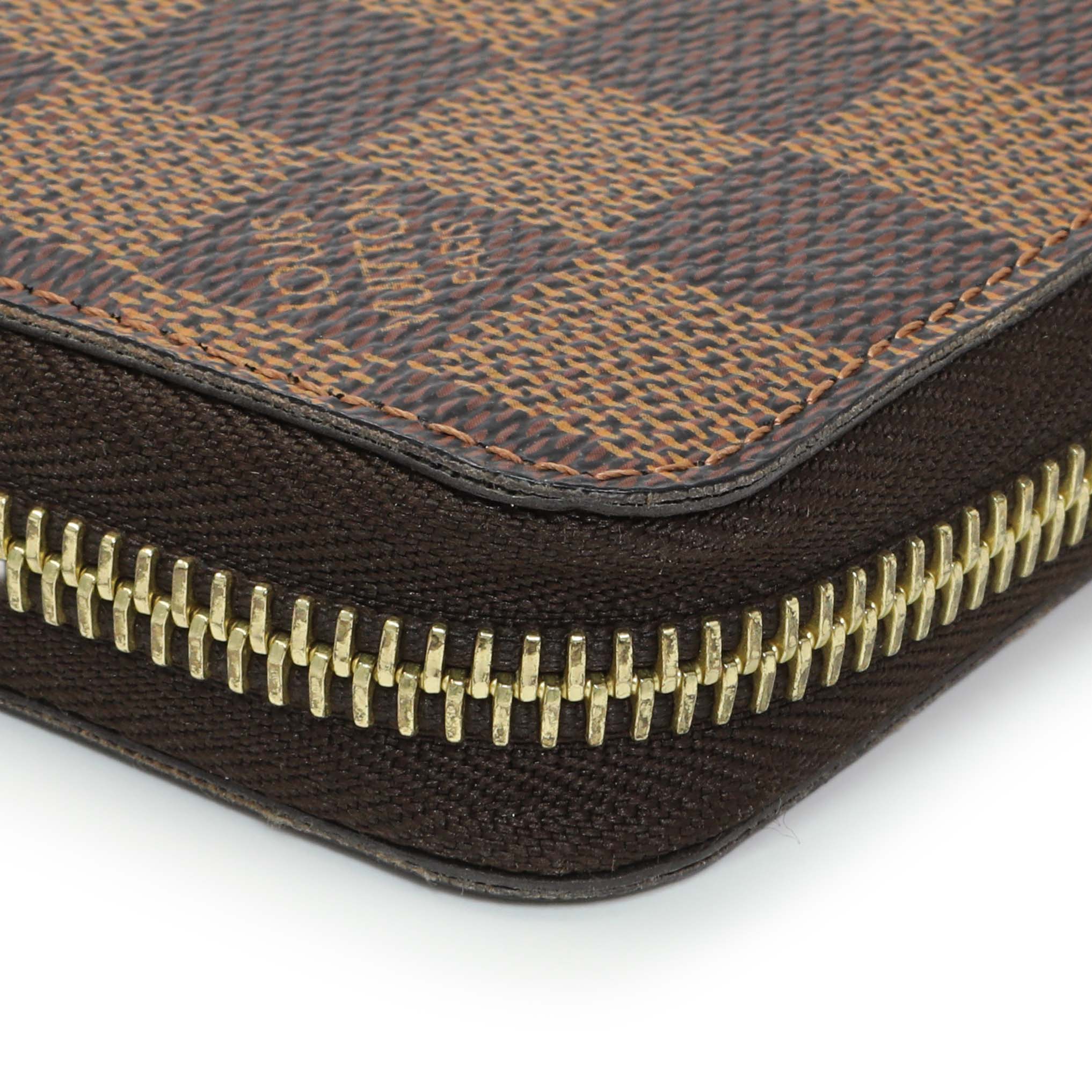 Louis Vuitton Damier Ebene Zippy Long Wallet - Image 6