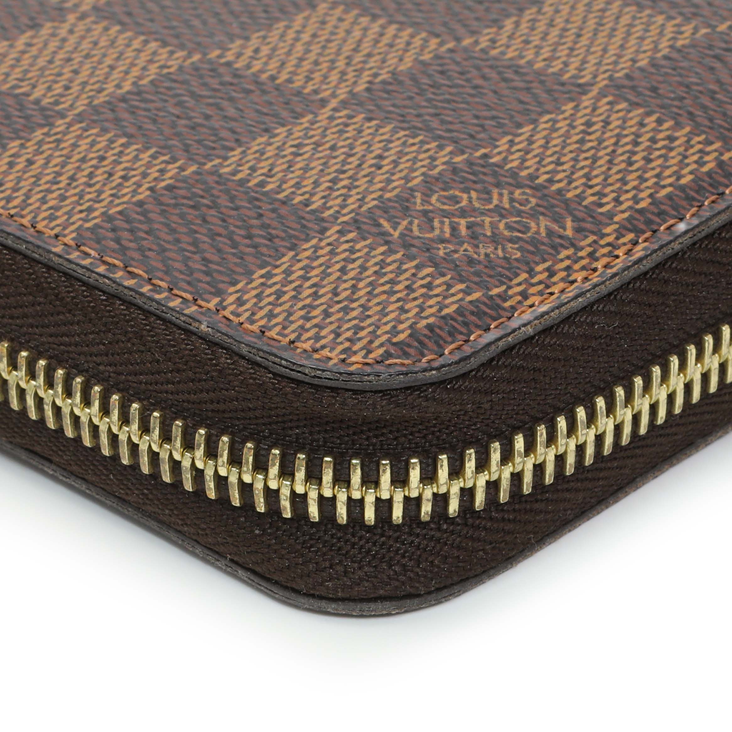 Louis Vuitton Damier Ebene Zippy Long Wallet - Image 7
