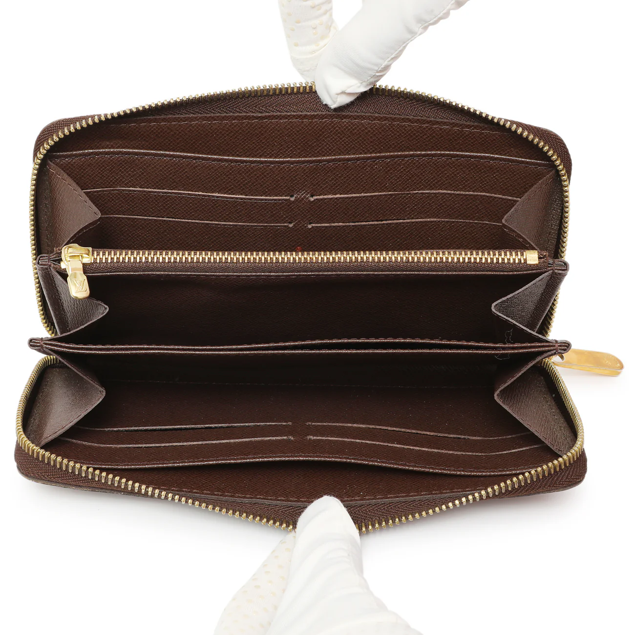 Louis Vuitton Damier Ebene Zippy Wallet - Image 12