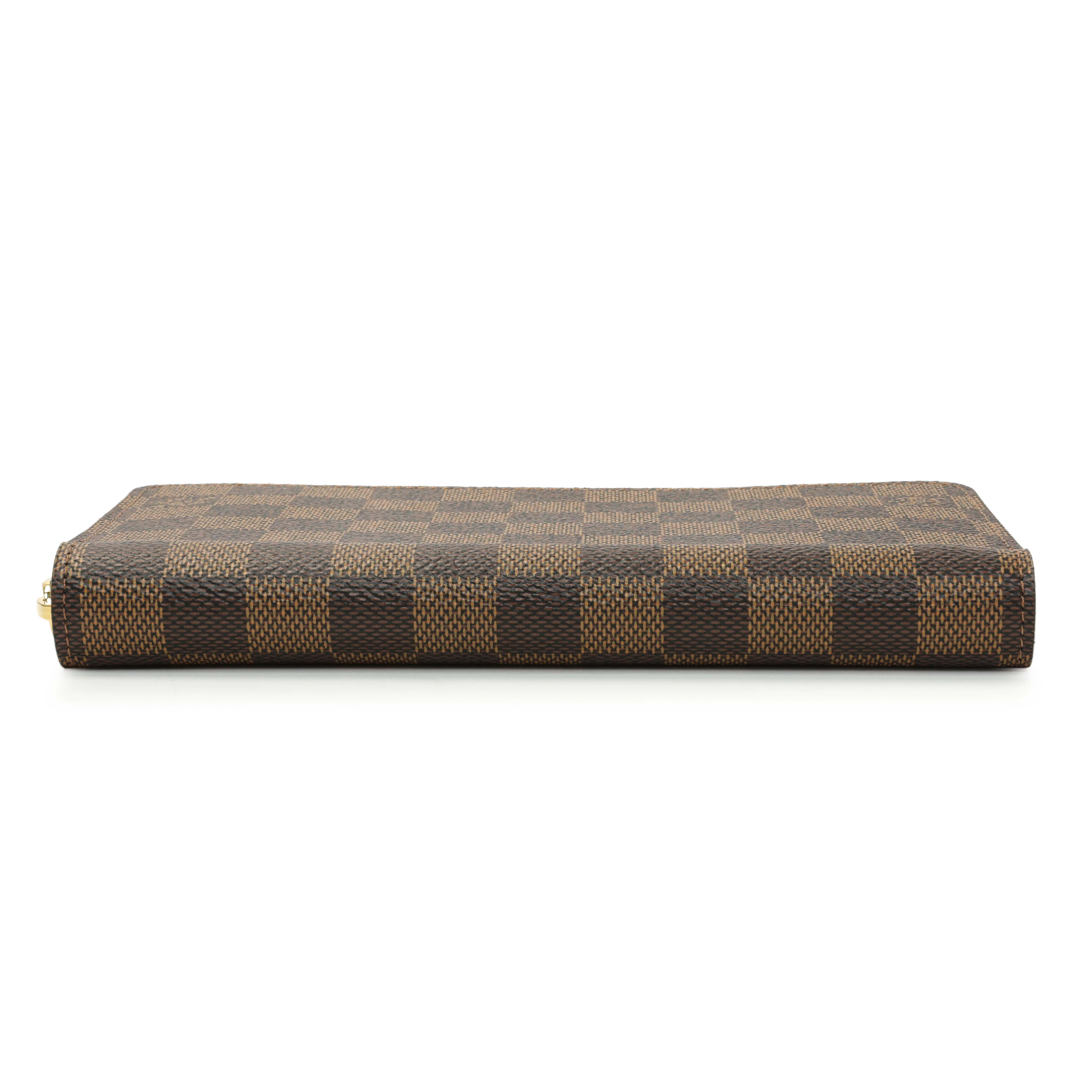 Louis Vuitton Damier Ebene Zippy Wallet - Image 3