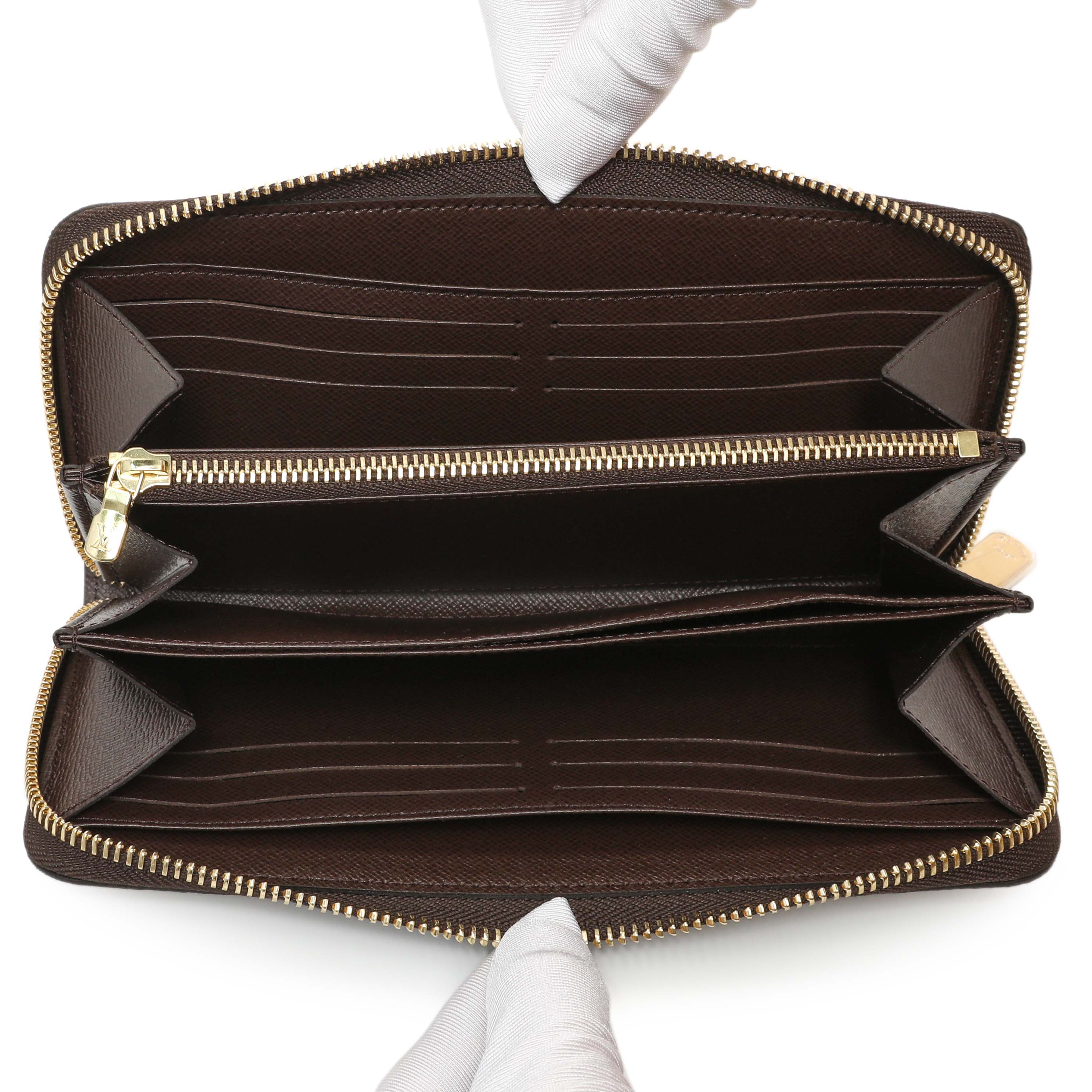 Louis Vuitton Damier Ebene Zippy Wallet - Image 4
