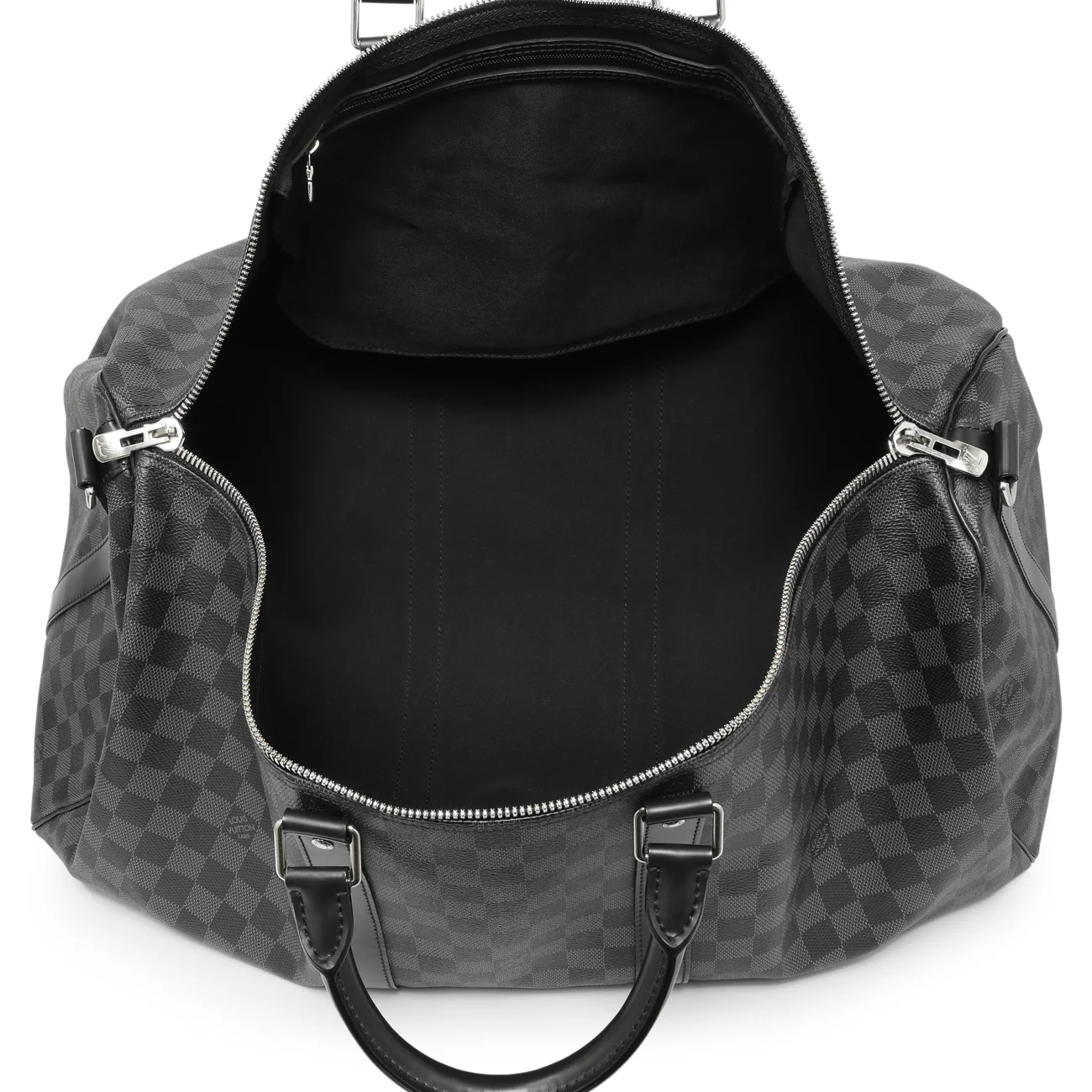 Louis Vuitton Damier Graphite Keepall Bandouliere 55 - Image 8