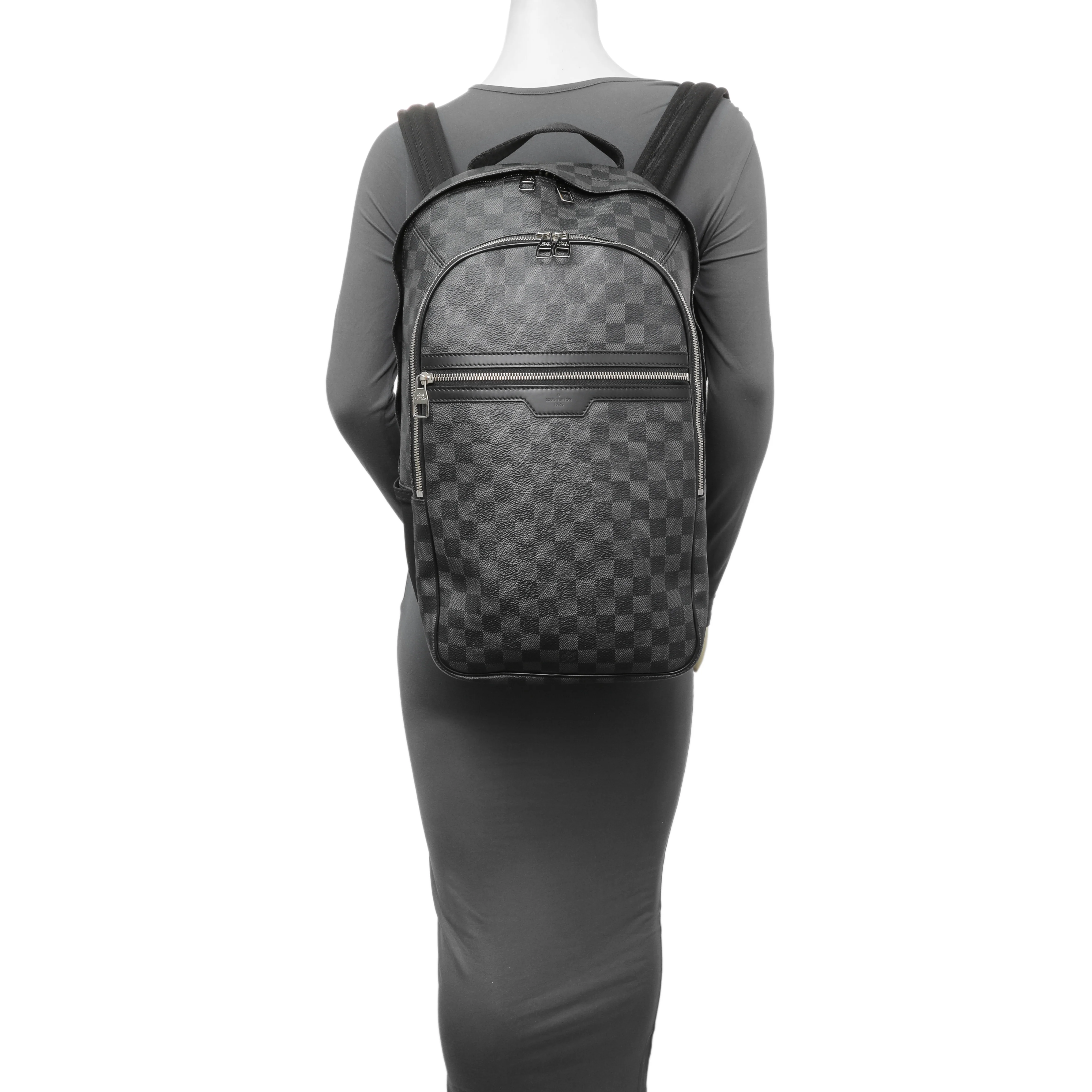 Louis Vuitton Damier Graphite Michael Backpack - Image 10