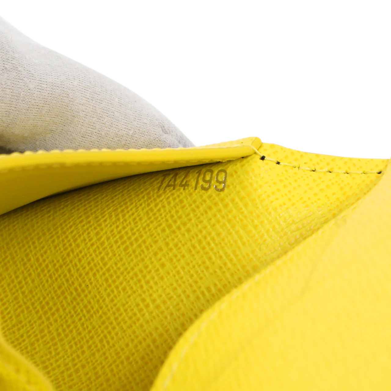 Louis Vuitton Damier Graphite Yellow Logo Pocket Organizer - Image 6