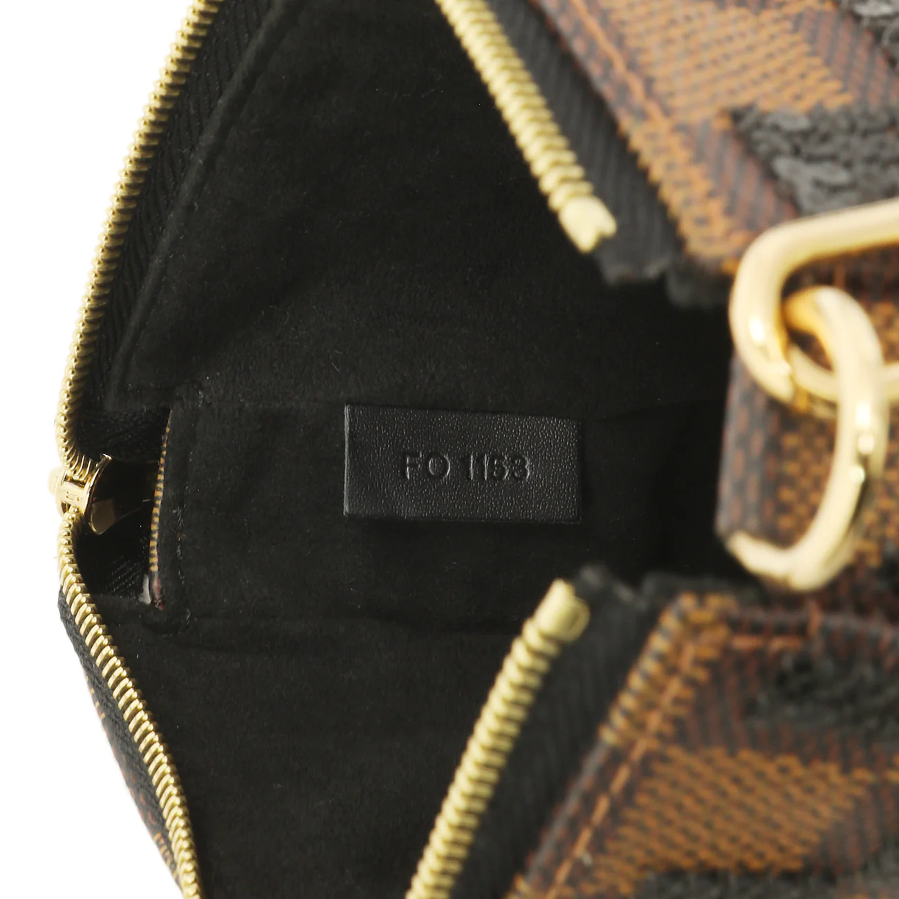Louis Vuitton Damier Paillettes Mini Pochette Accessories - Image 6
